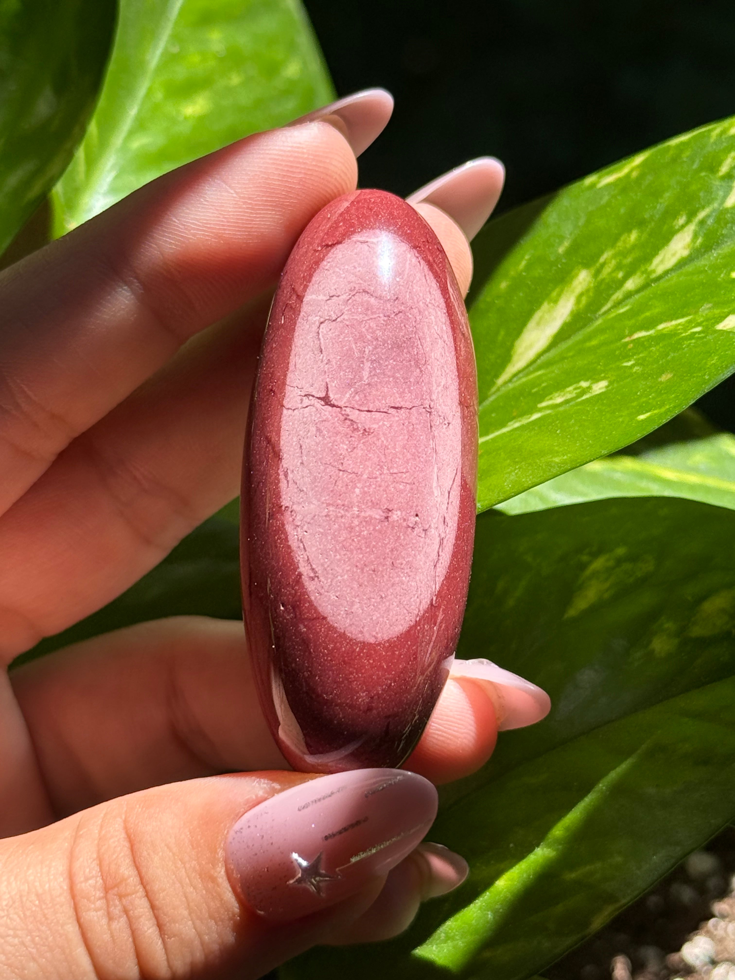 Mookaite Shiva Lingam G
