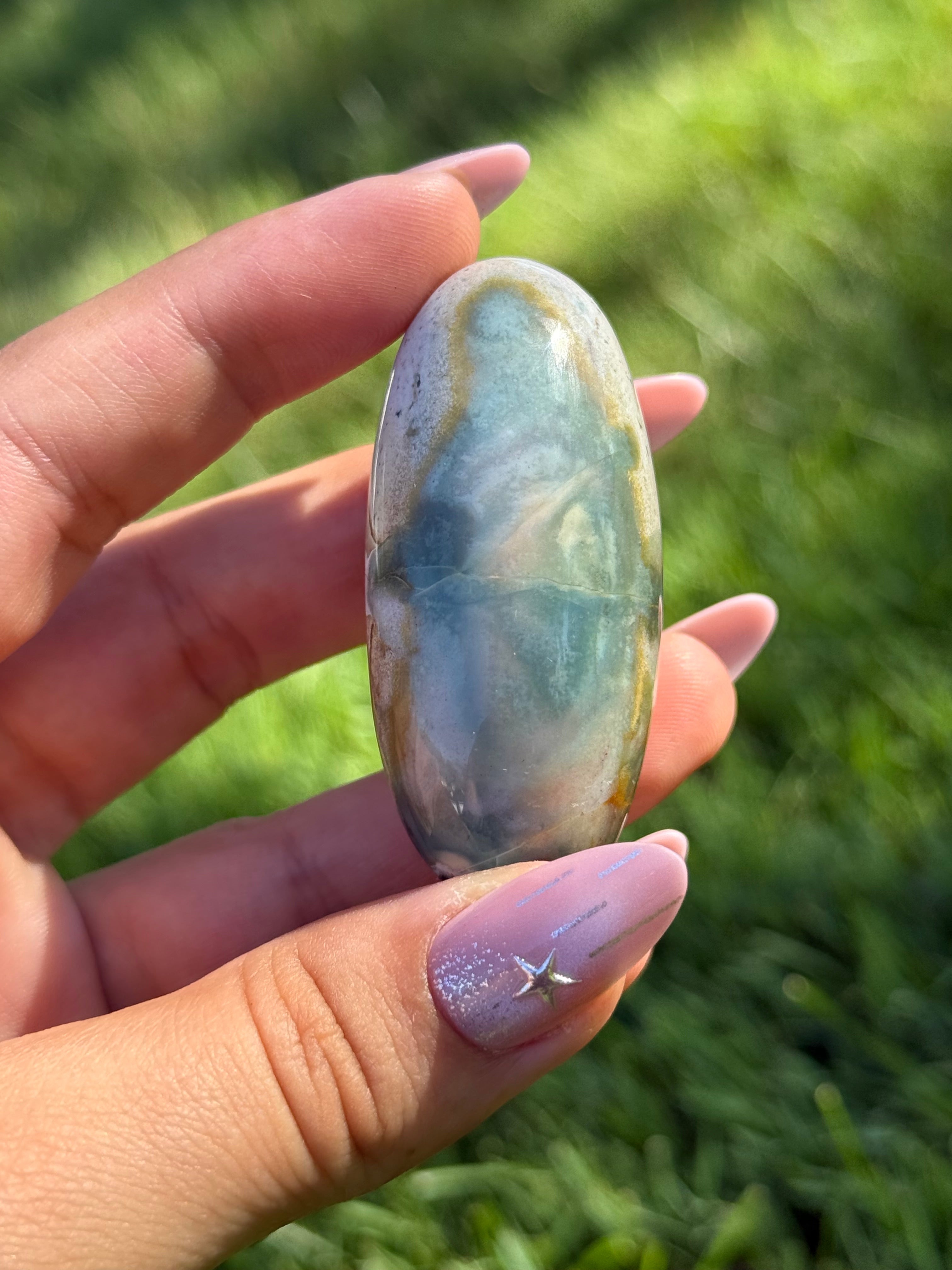 Unicorn Jasper Shiva Lingam D
