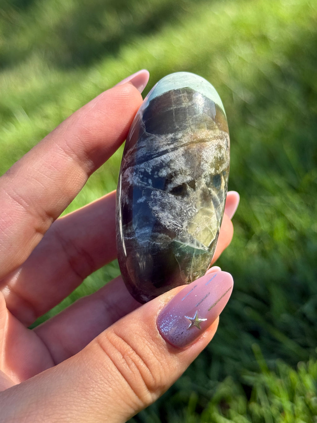 Unicorn Jasper Shiva Lingam L