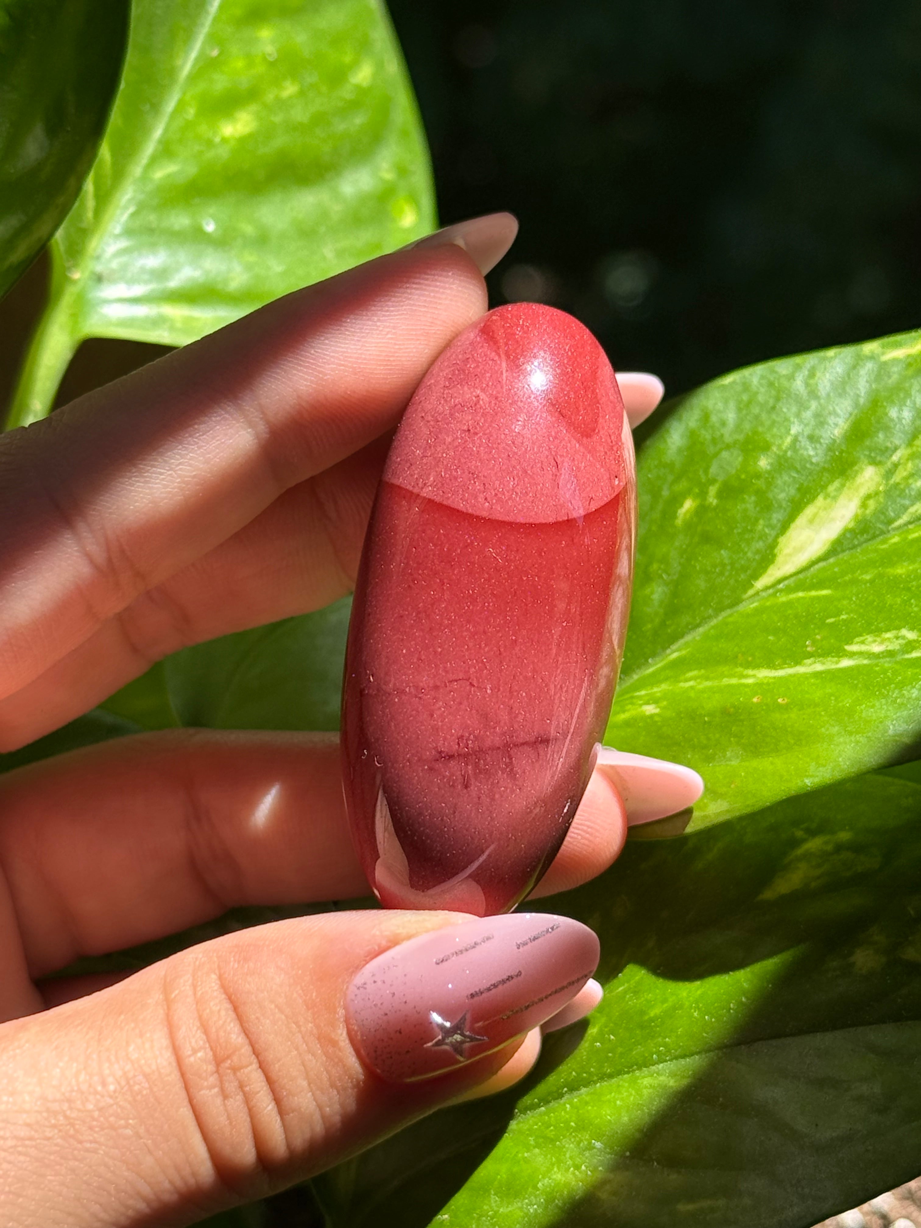 Mookaite Shiva Lingam D
