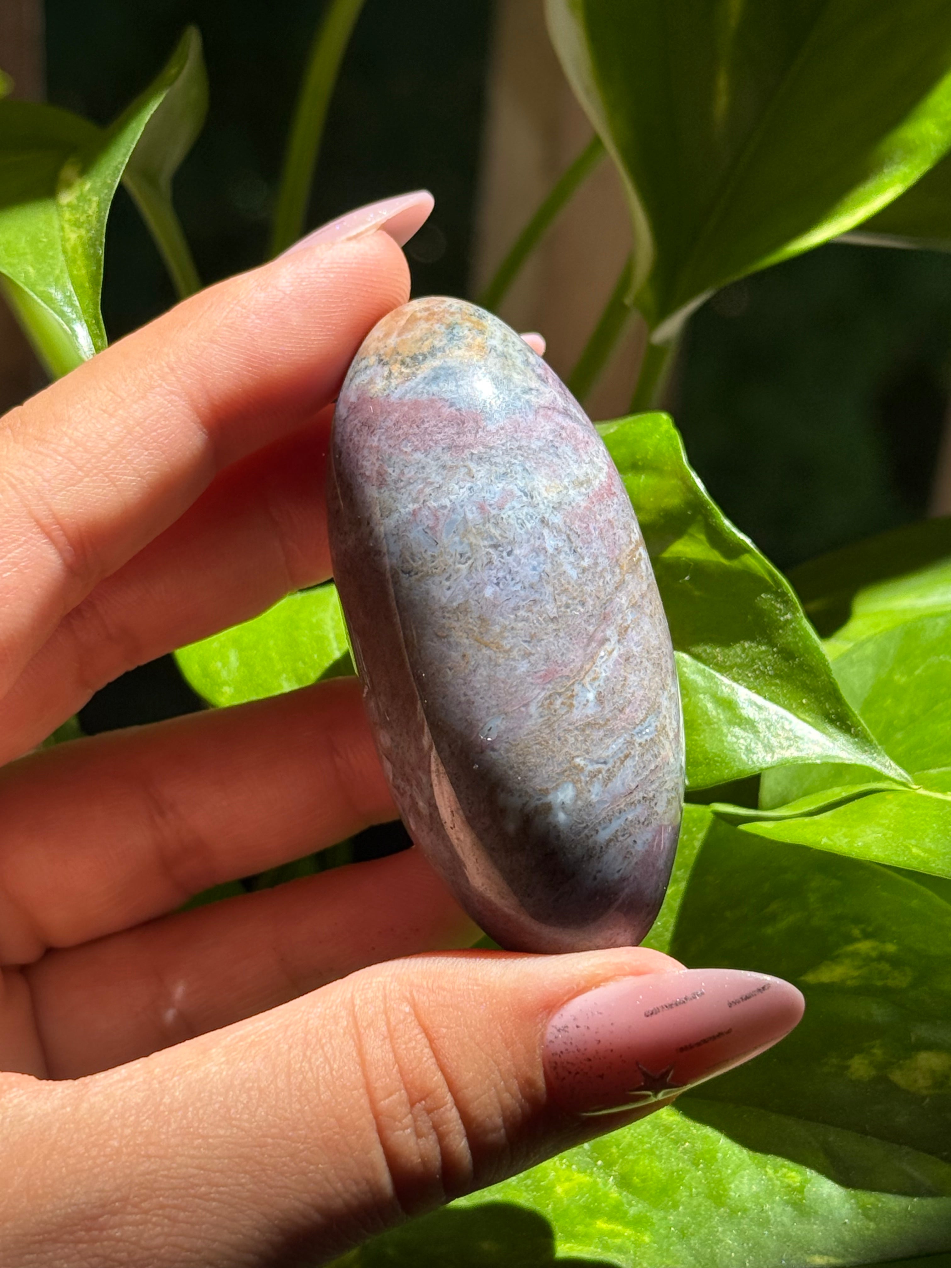 Sea Jasper Shiva Lingam B