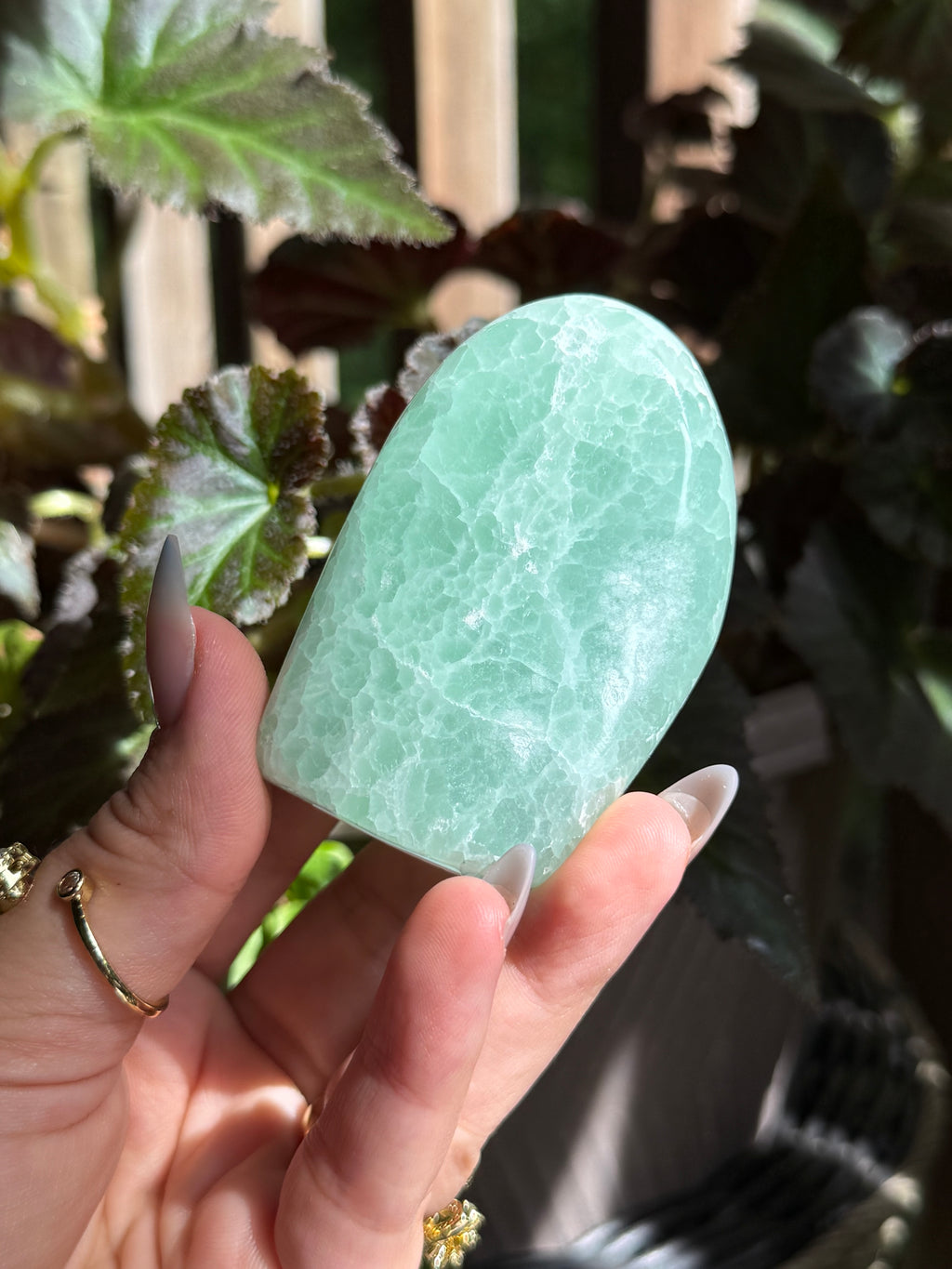Pistachio Calcite Freeform B