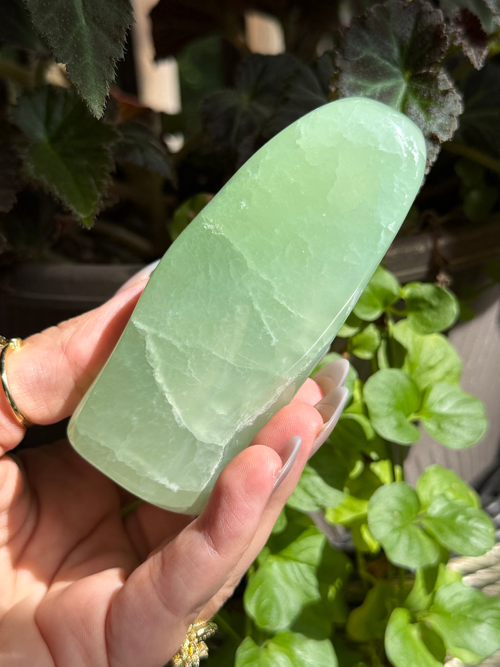 Pistachio Calcite Freeform D