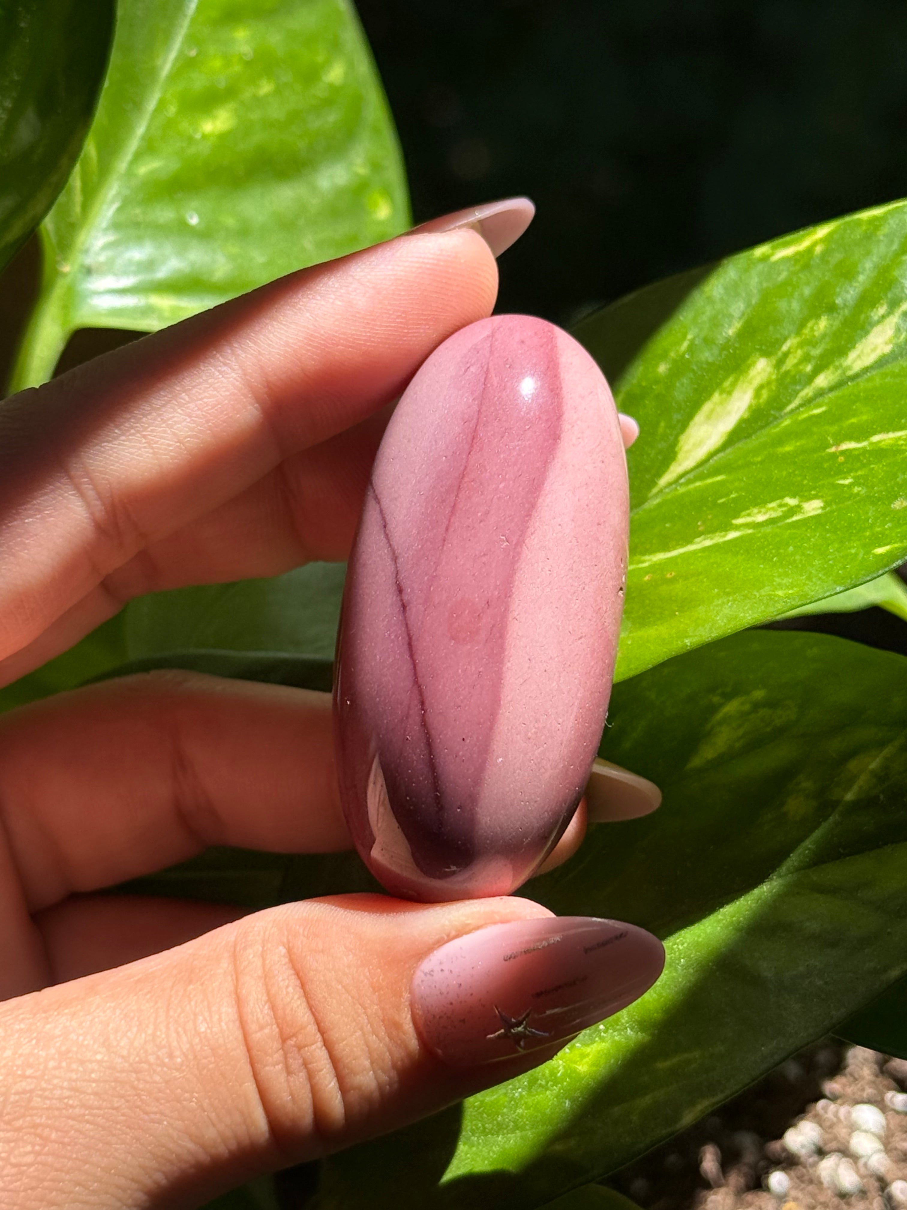 Mookaite Shiva Lingam F