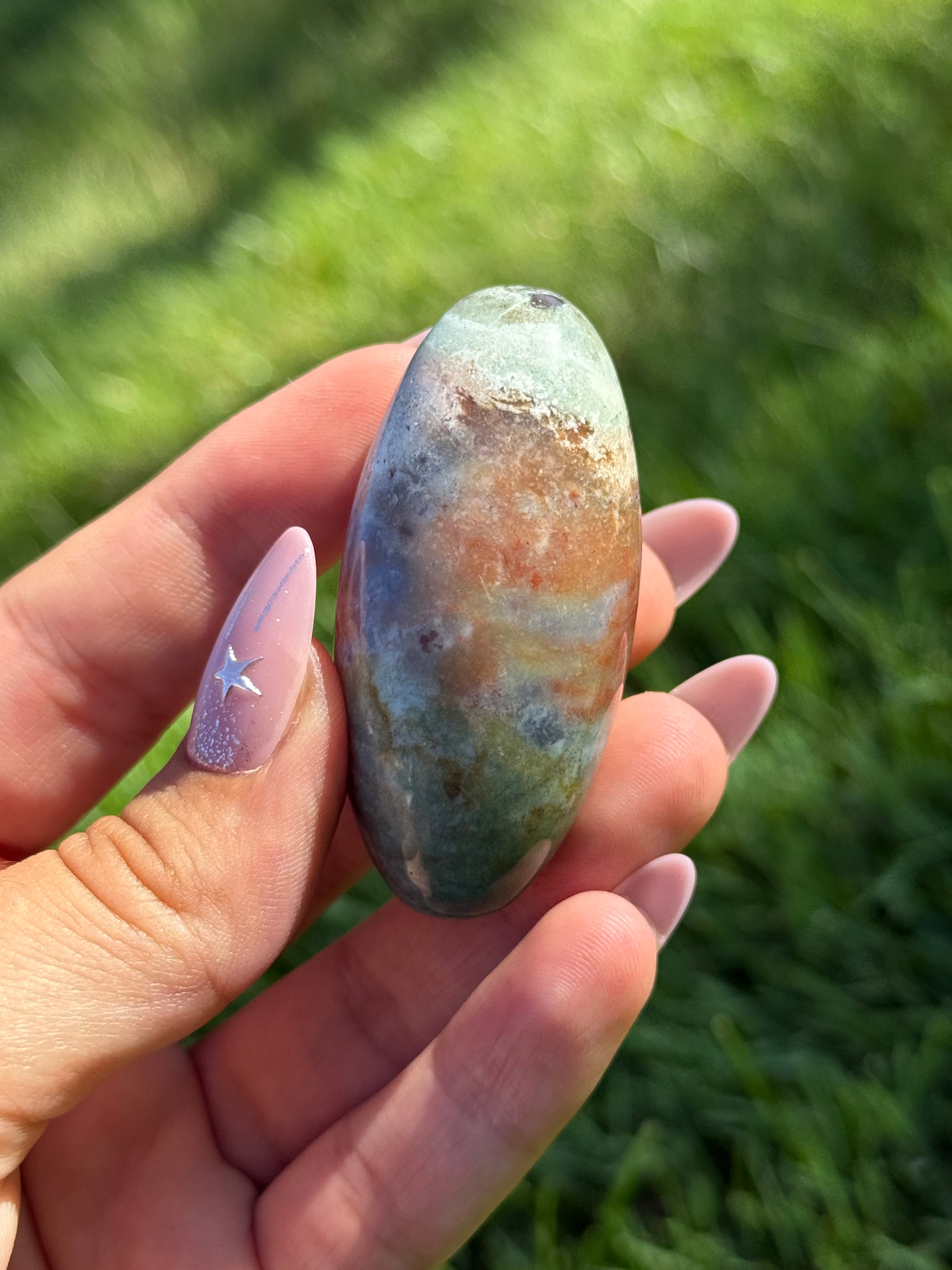 Unicorn Jasper Shiva Lingam F
