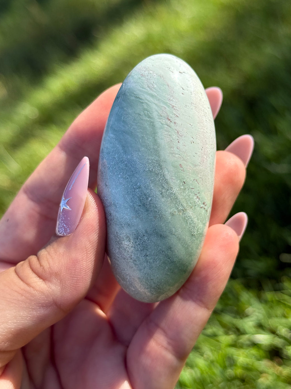 Unicorn Jasper Shiva Lingam O