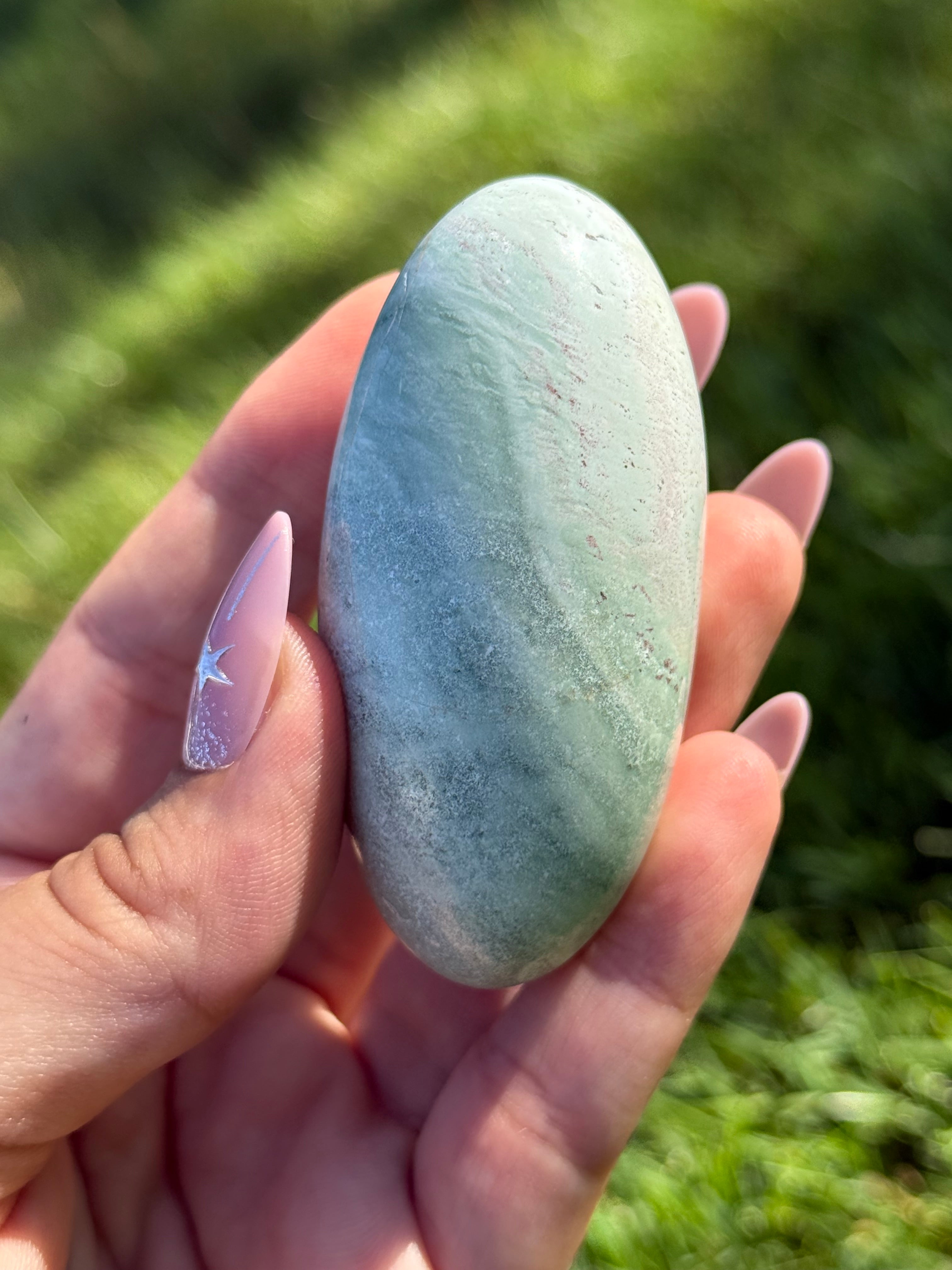 Unicorn Jasper Shiva Lingam O