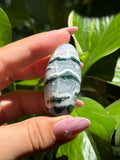 Green Sardonyx Shiva Lingam A