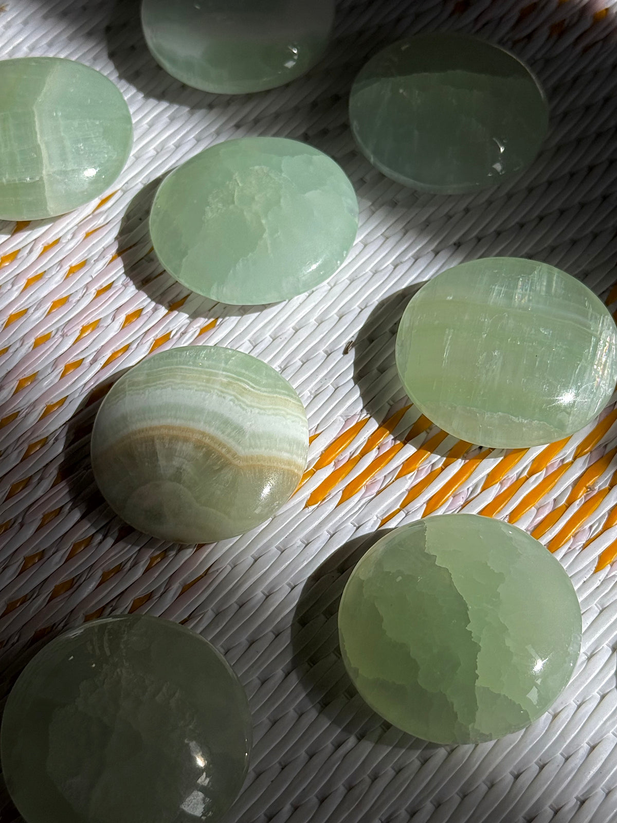Pistachio Calcite Cookie Palmstone