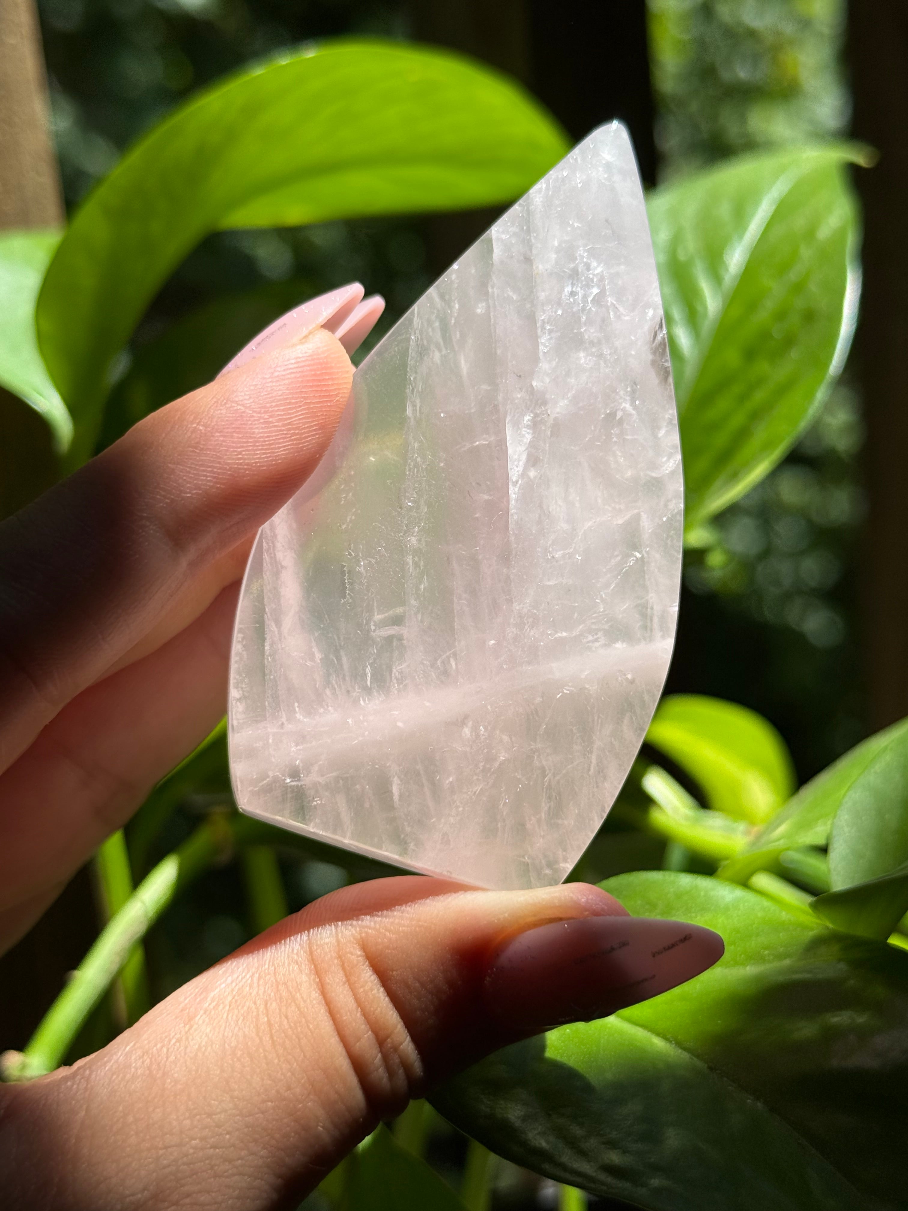Rose Quartz Tear Drop Flame ♡Choose Your Option♡