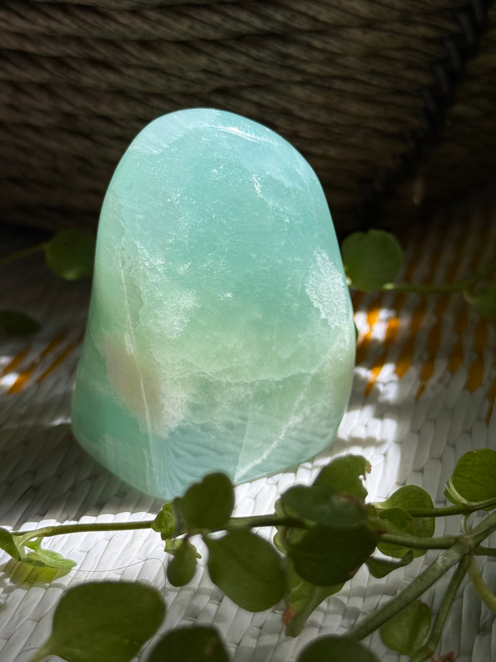 Pistachio Calcite Freeform A