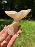 Tanzanian Moonstone Whale (Mermaid) Tail B