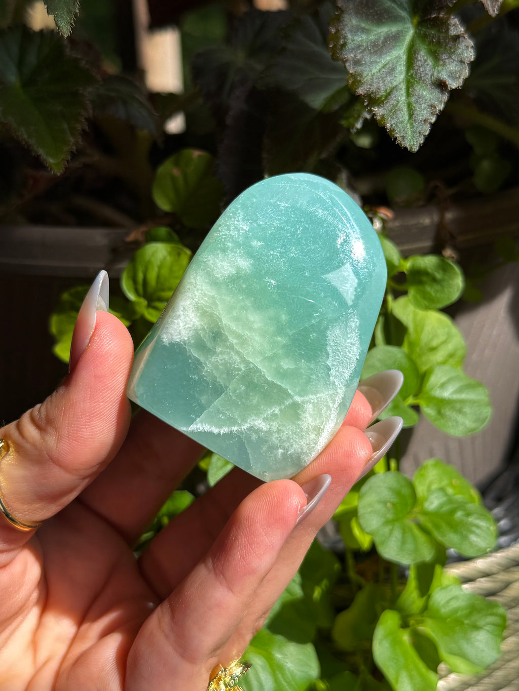 Pistachio Calcite Freeform A