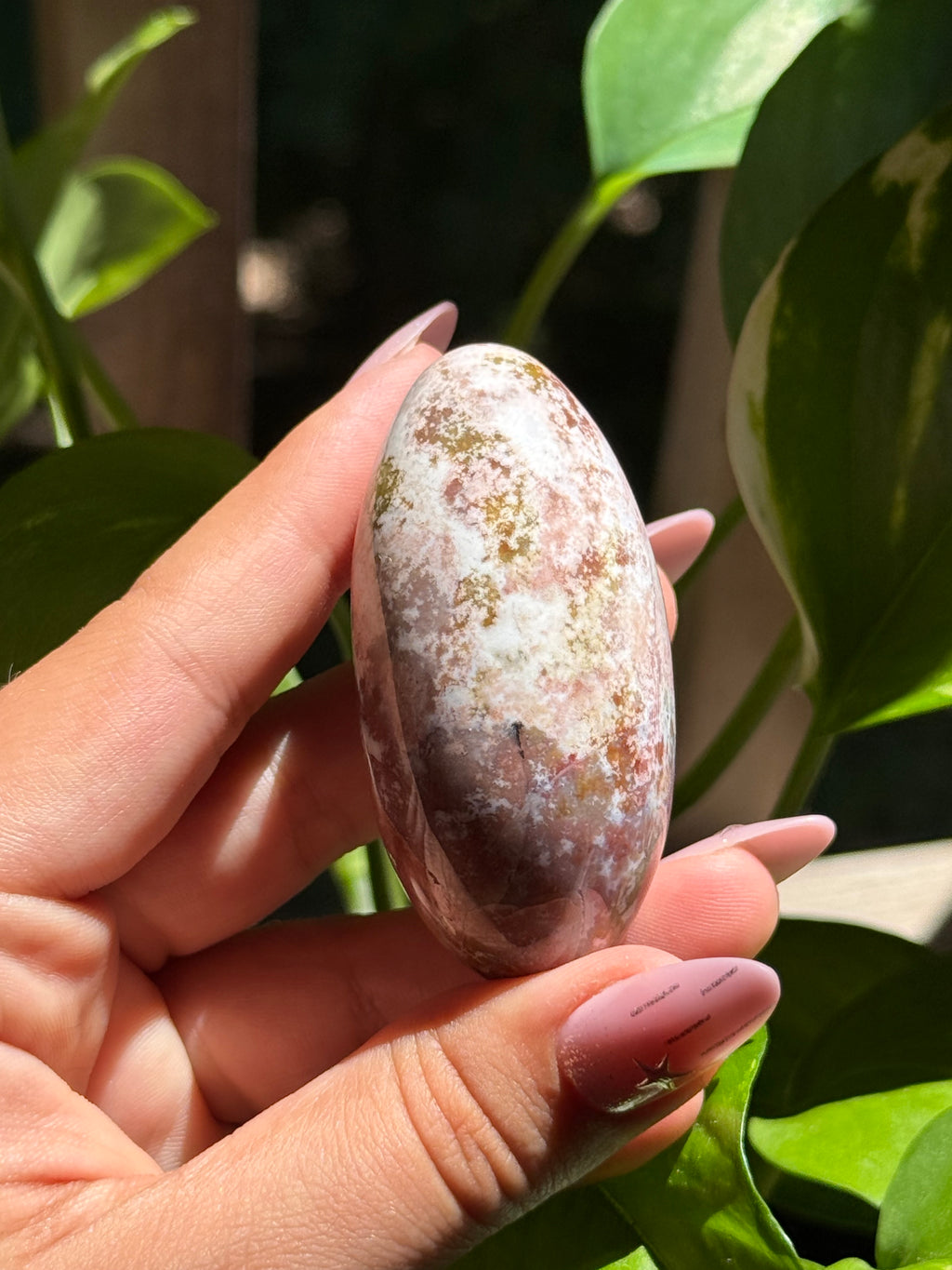 Sea Jasper Shiva Lingam J