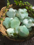 Pistachio Calcite Flower Palmston