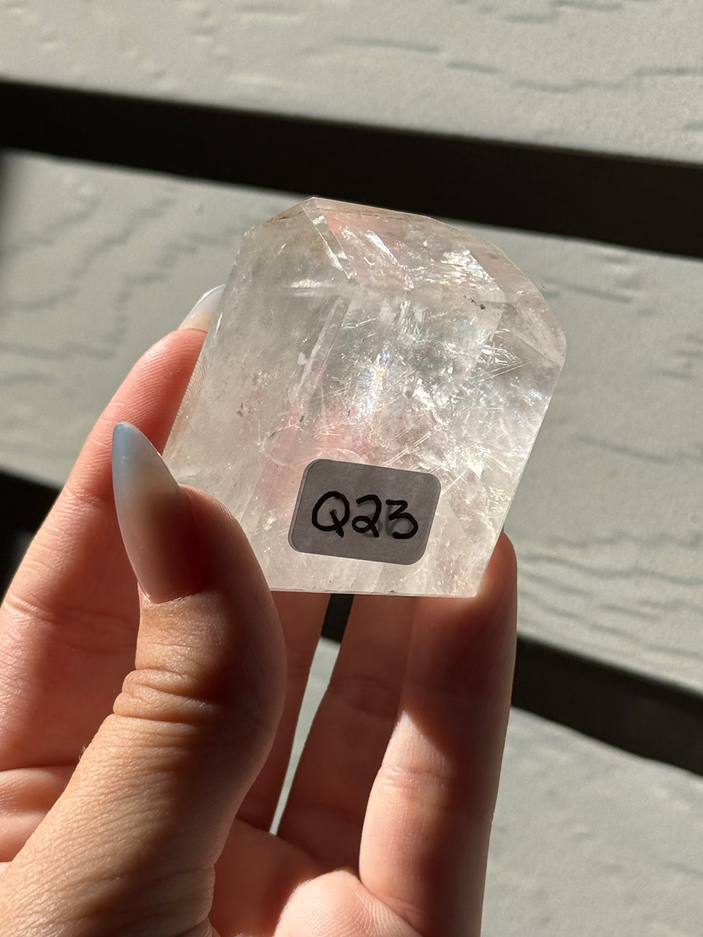 Optical Calcite High Quality Freeform Q