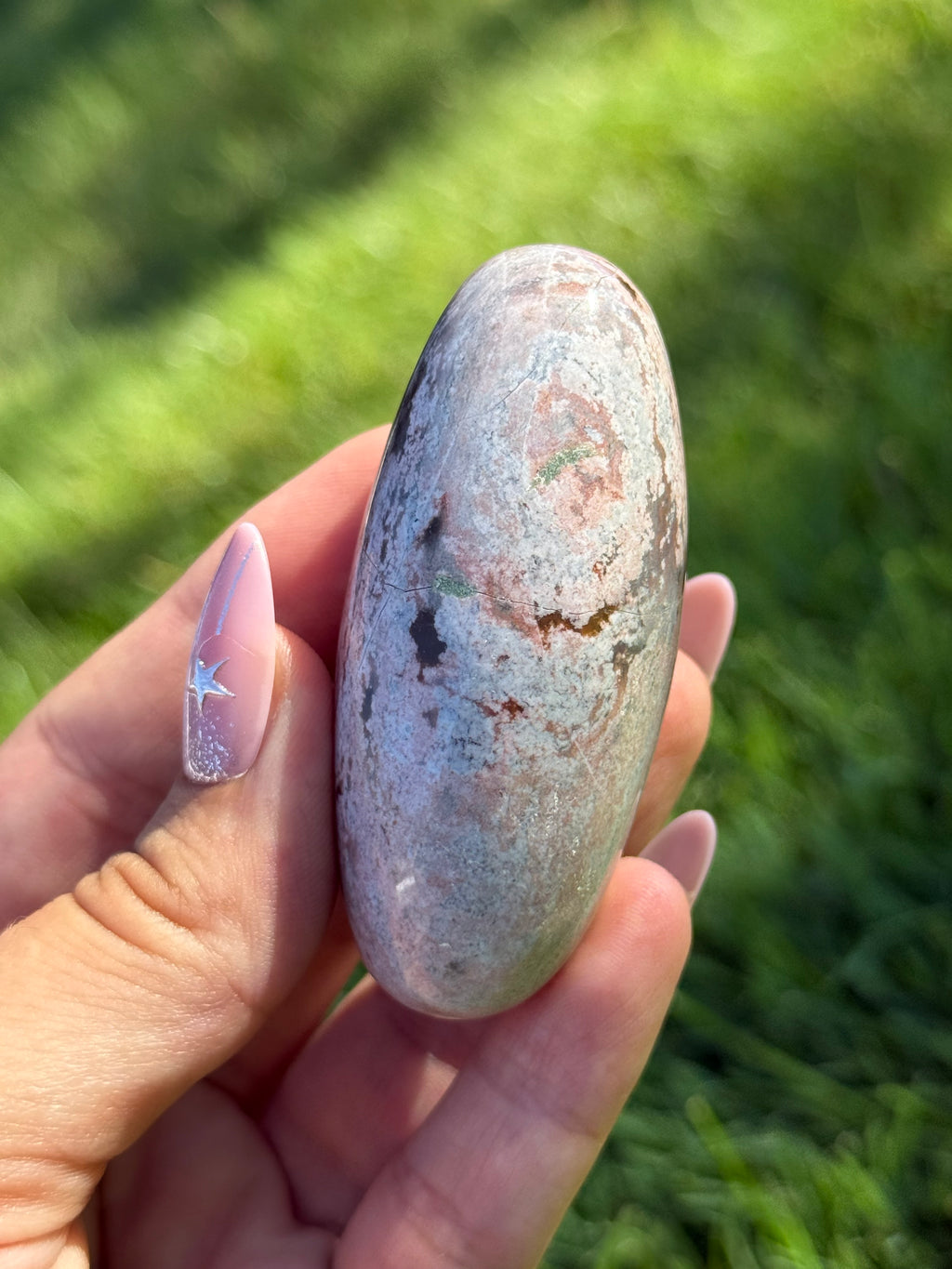 Unicorn Jasper Shiva Lingam M