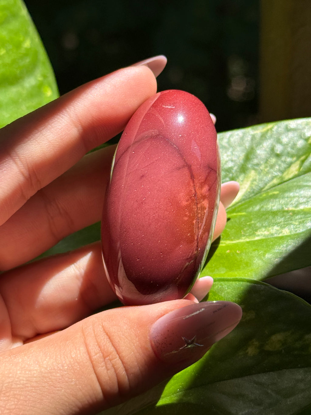 Mookaite Shiva Lingam N