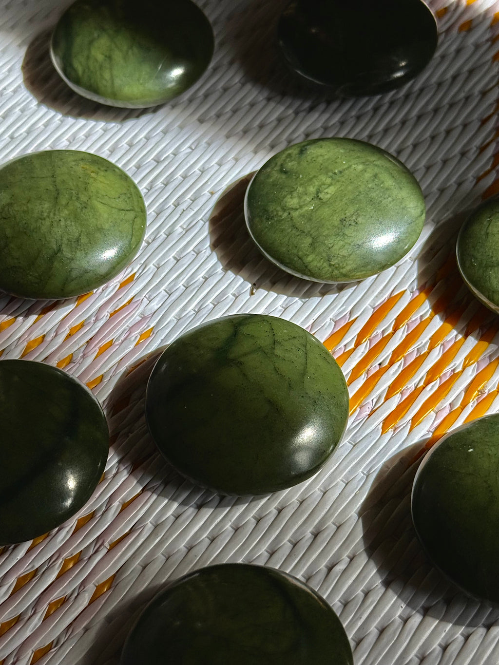 Green Serpentine Cookie Palmstone