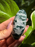Green Sardonyx Shiva Lingam M
