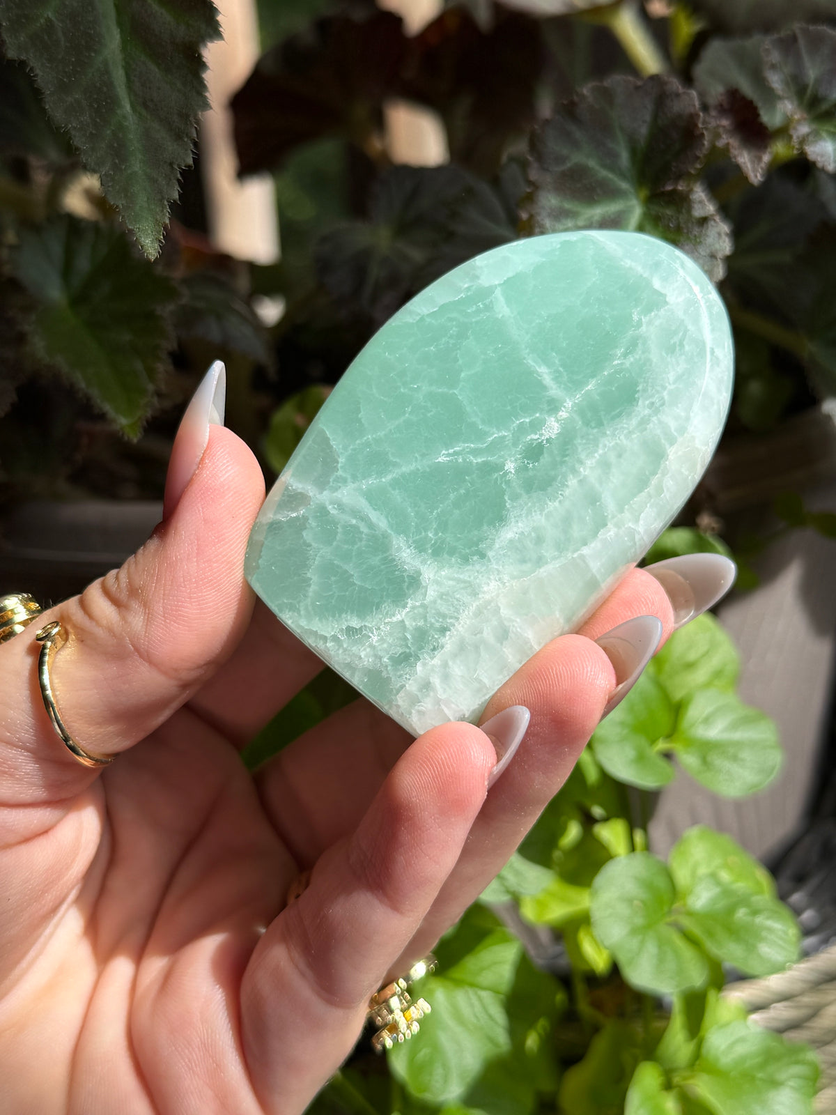 Pistachio Calcite Freeform B