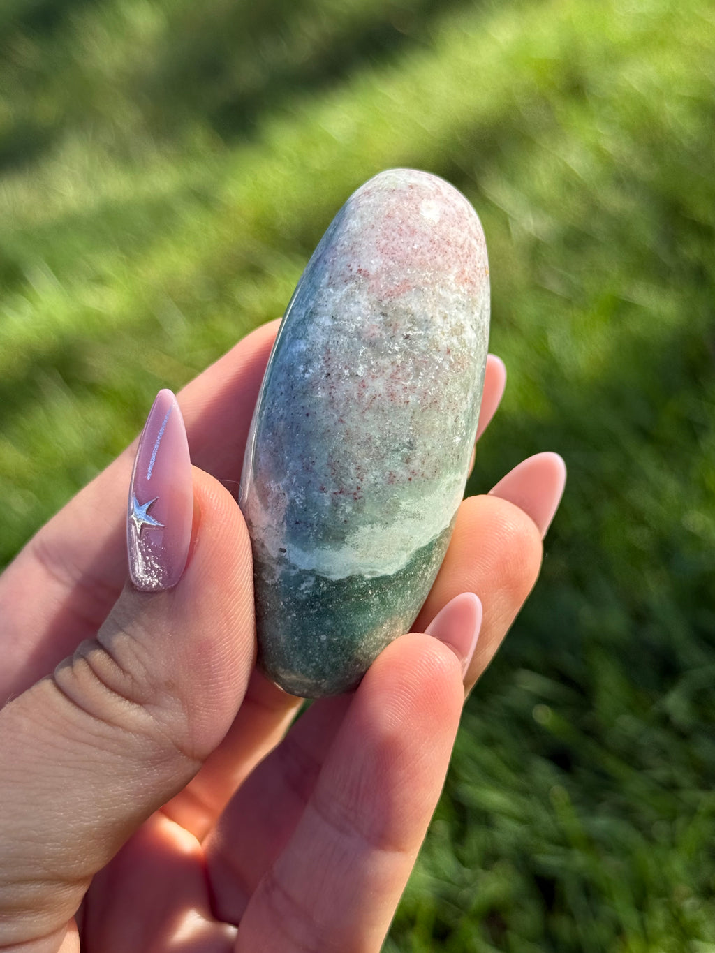Unicorn Jasper Shiva Lingam H
