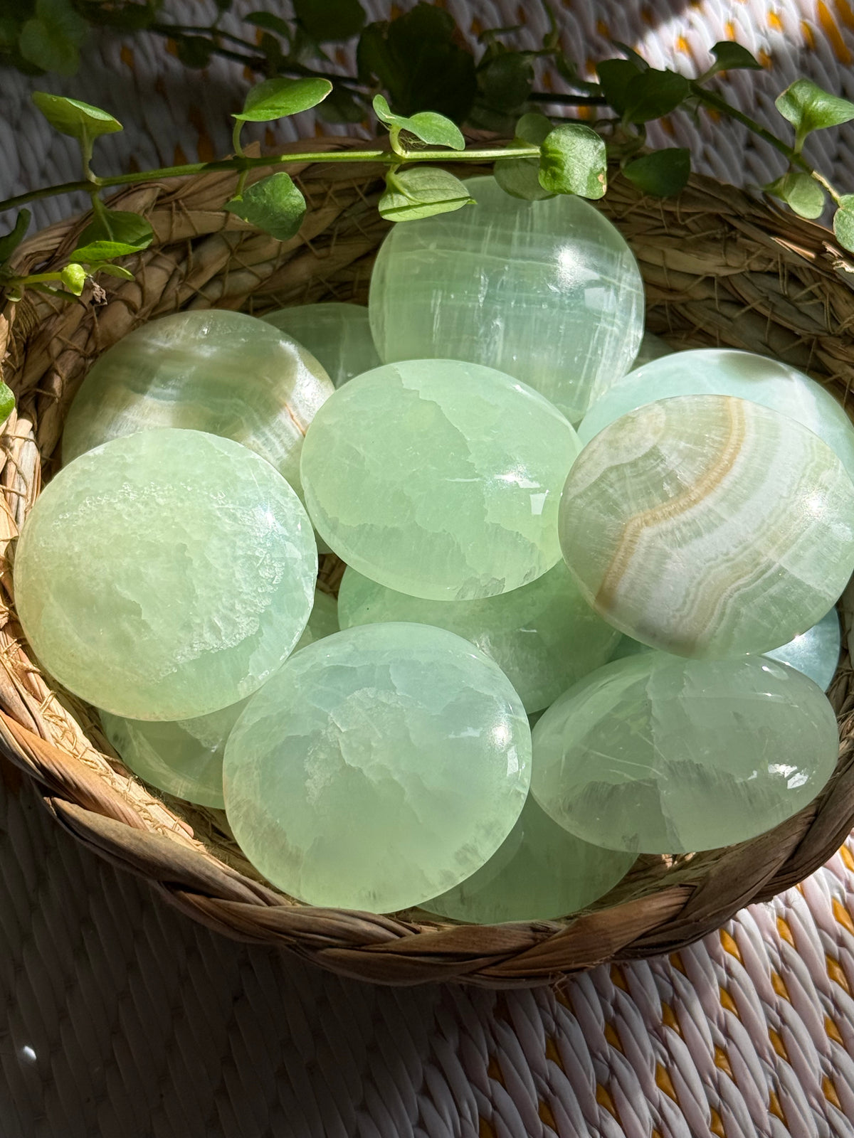 Pistachio Calcite Cookie Palmstone