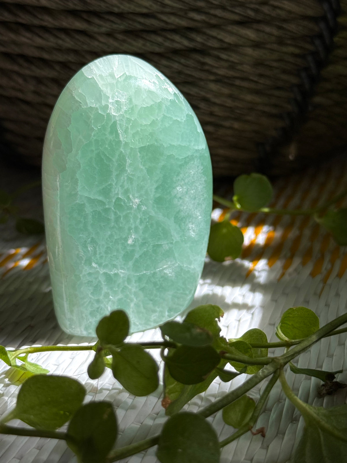 Pistachio Calcite Freeform B