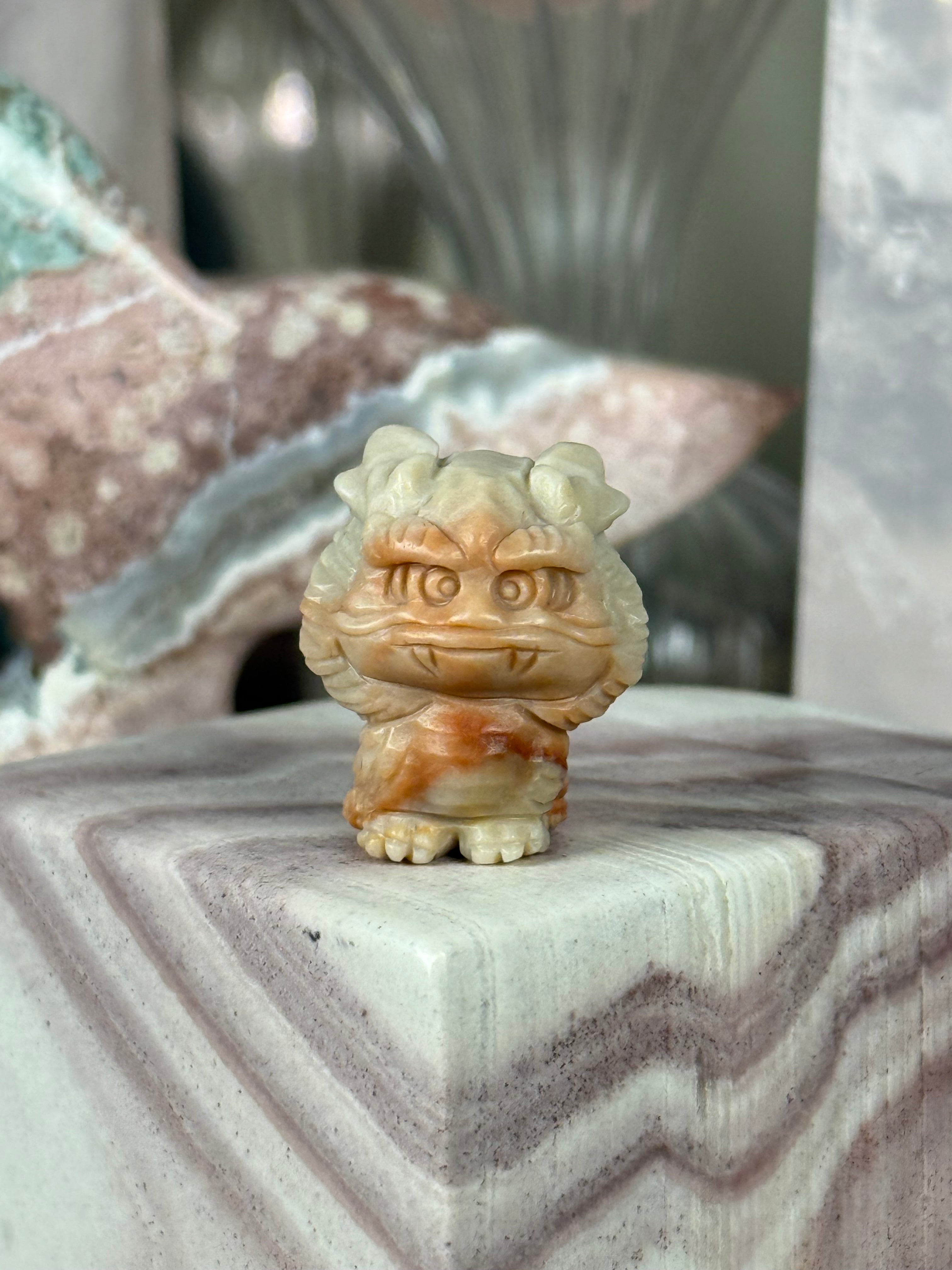 Alashan Agate Crystal Artisan Carving Qilin ♡Choose Your Option♡