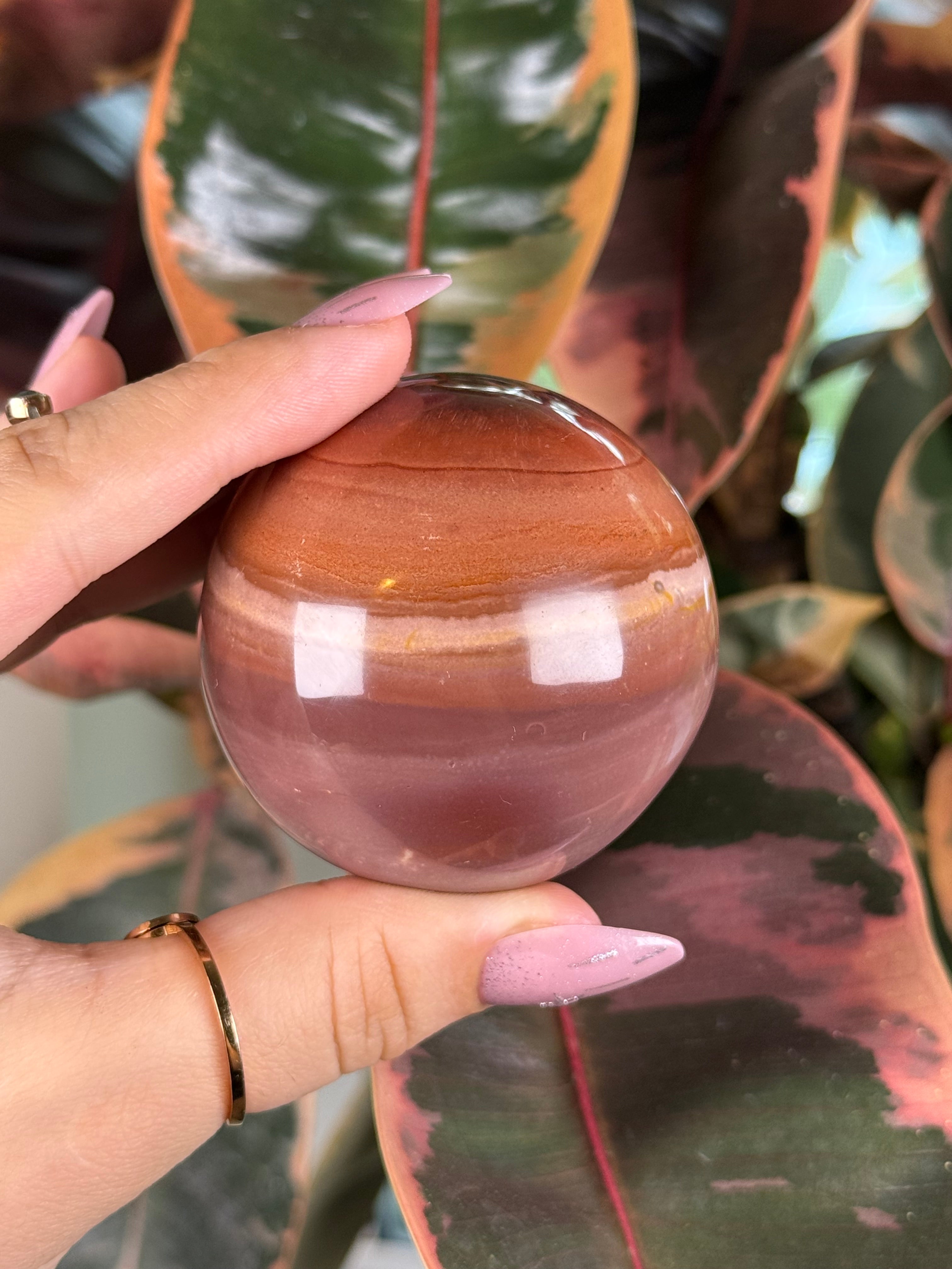Polychrome Sphere "Rustwood"