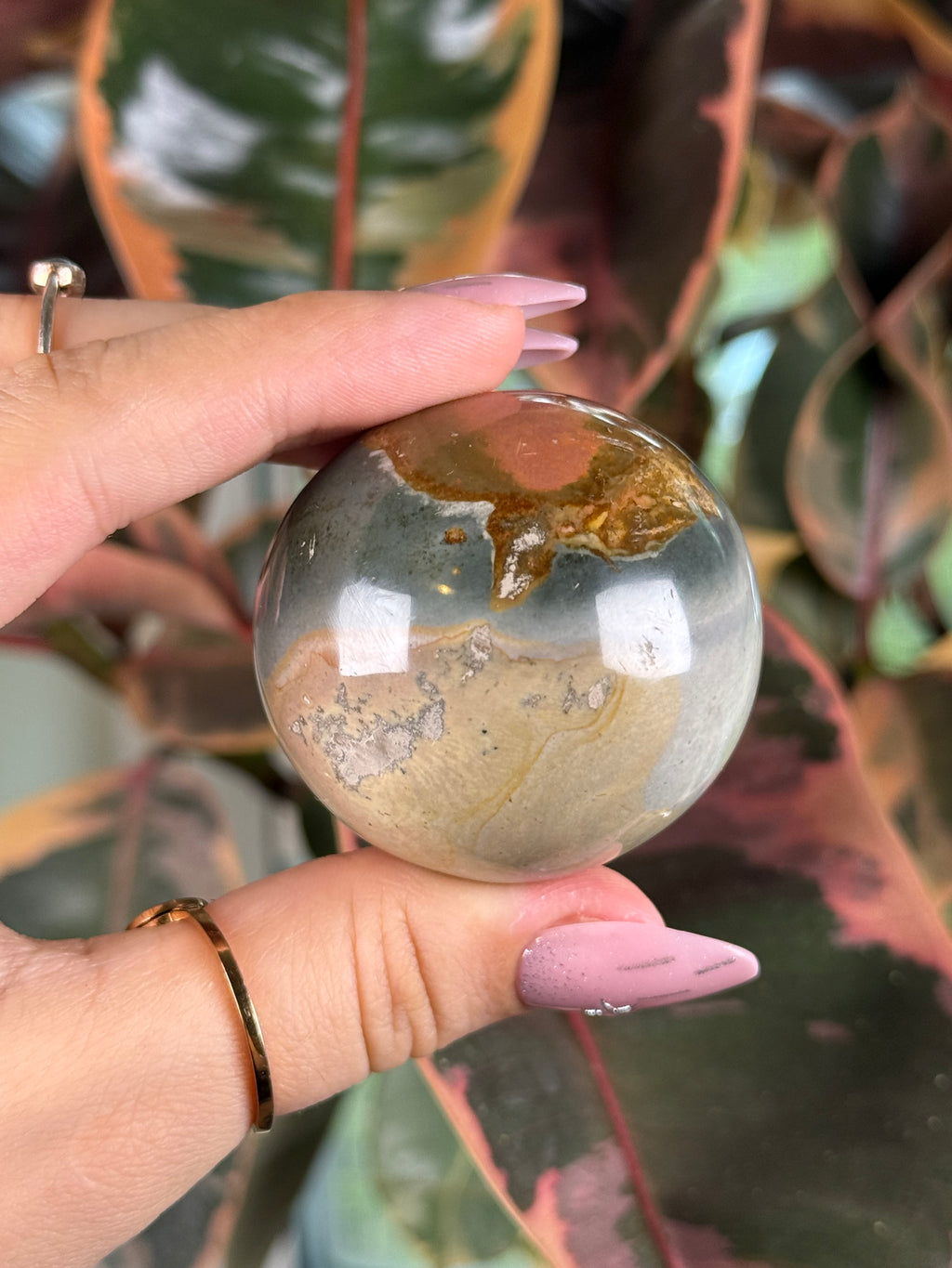 Polychrome Sphere "Forest Shades"