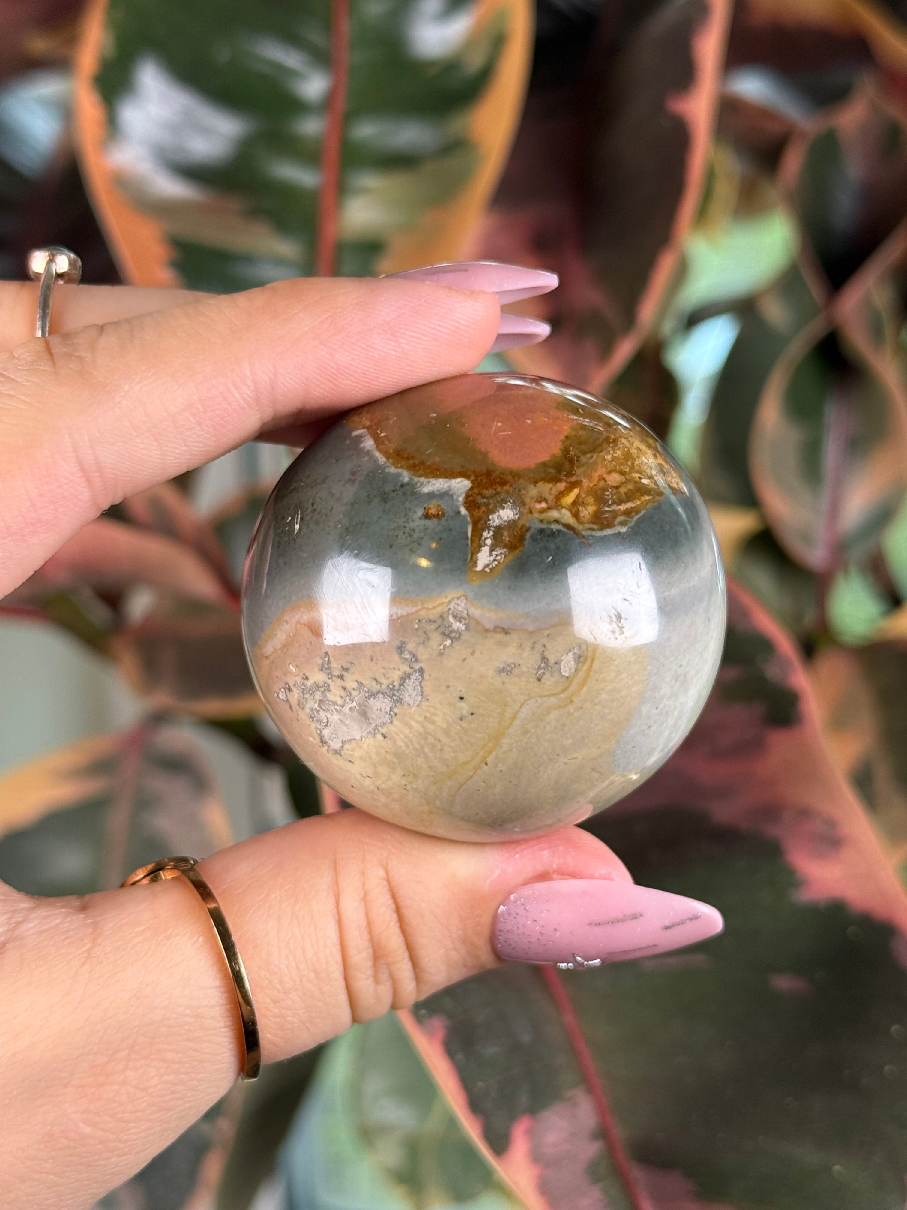 Polychrome Sphere "Forest Shades"
