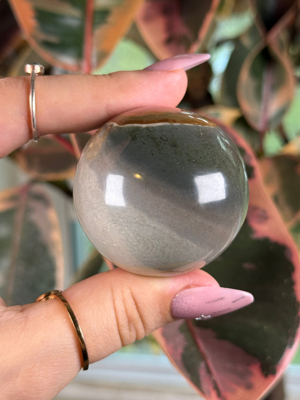Polychrome Sphere "Forest Shades"