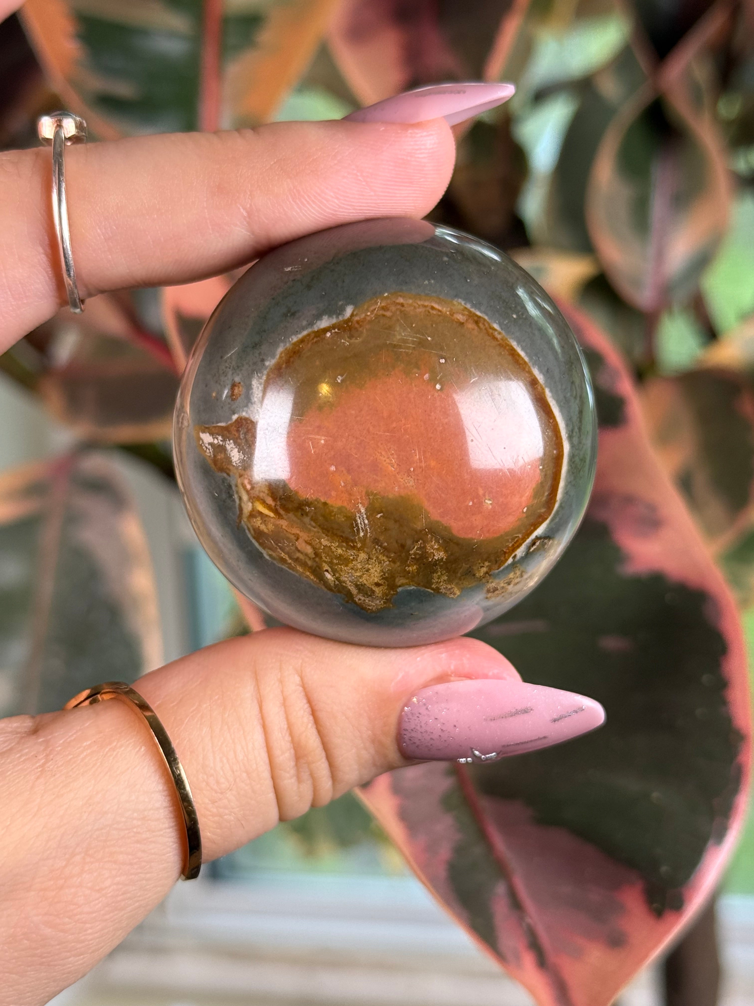 Polychrome Sphere "Forest Shades"