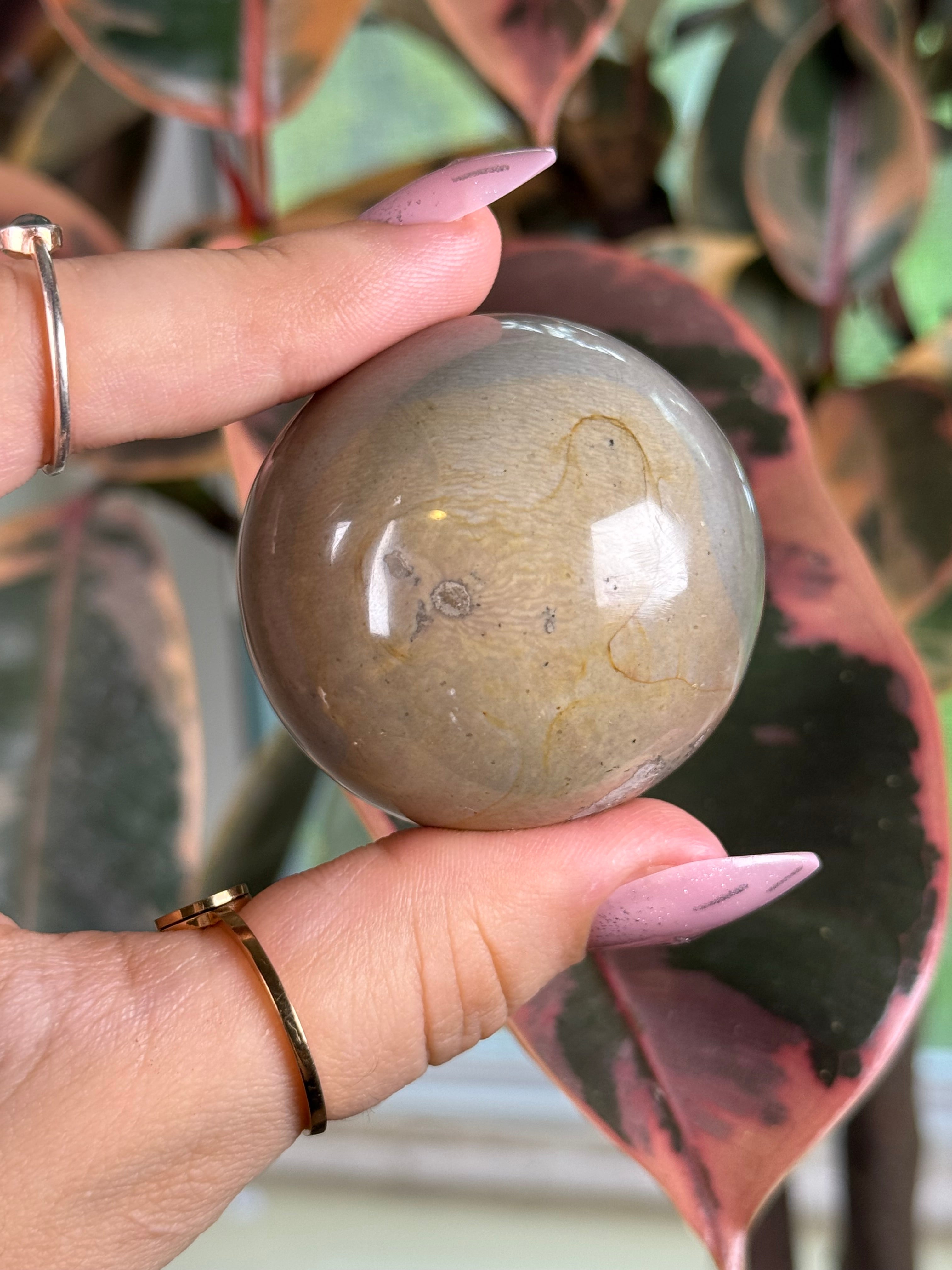 Polychrome Sphere "Forest Shades"