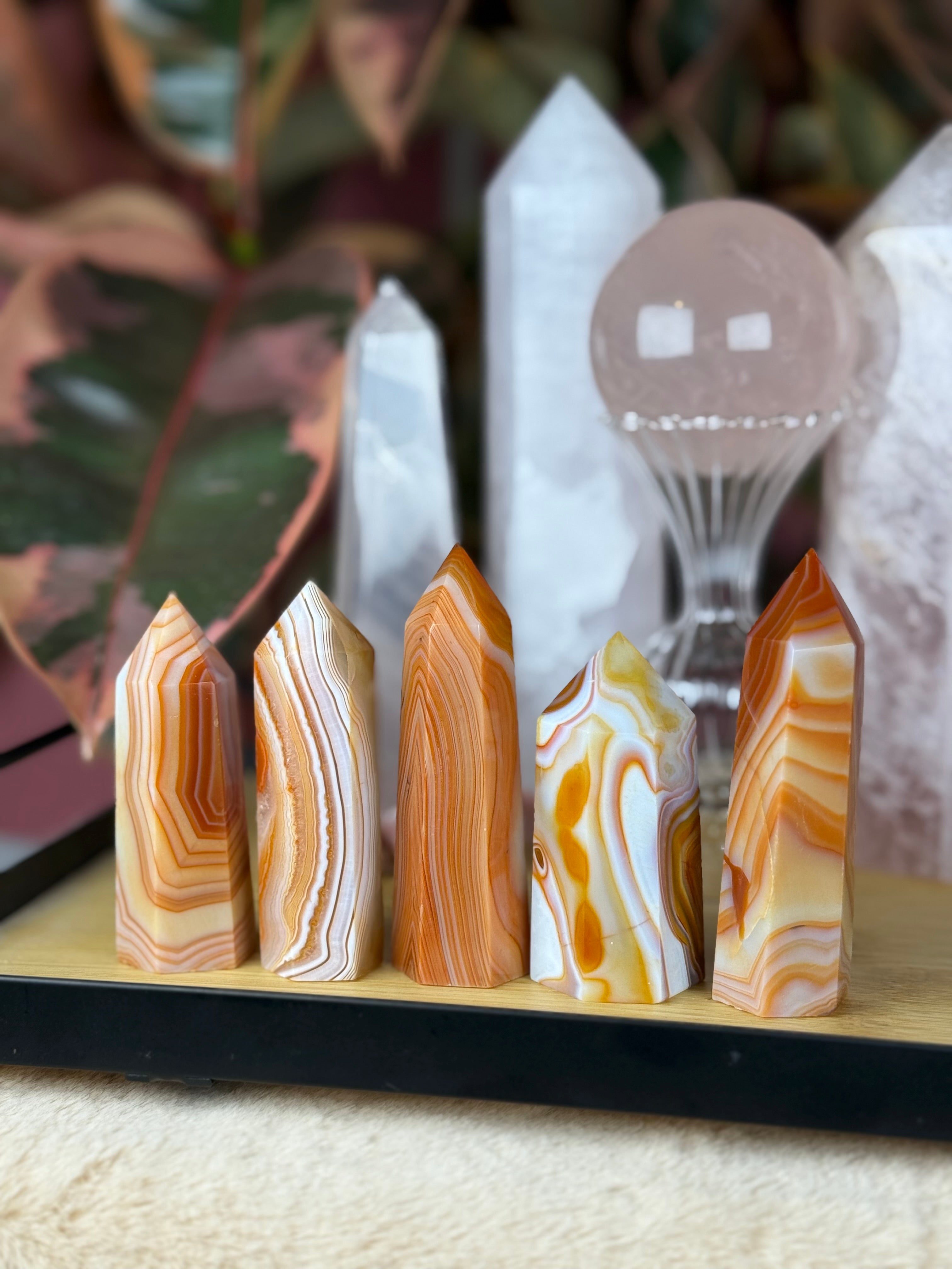 Sardonyx | Carnelian | Pink Towers