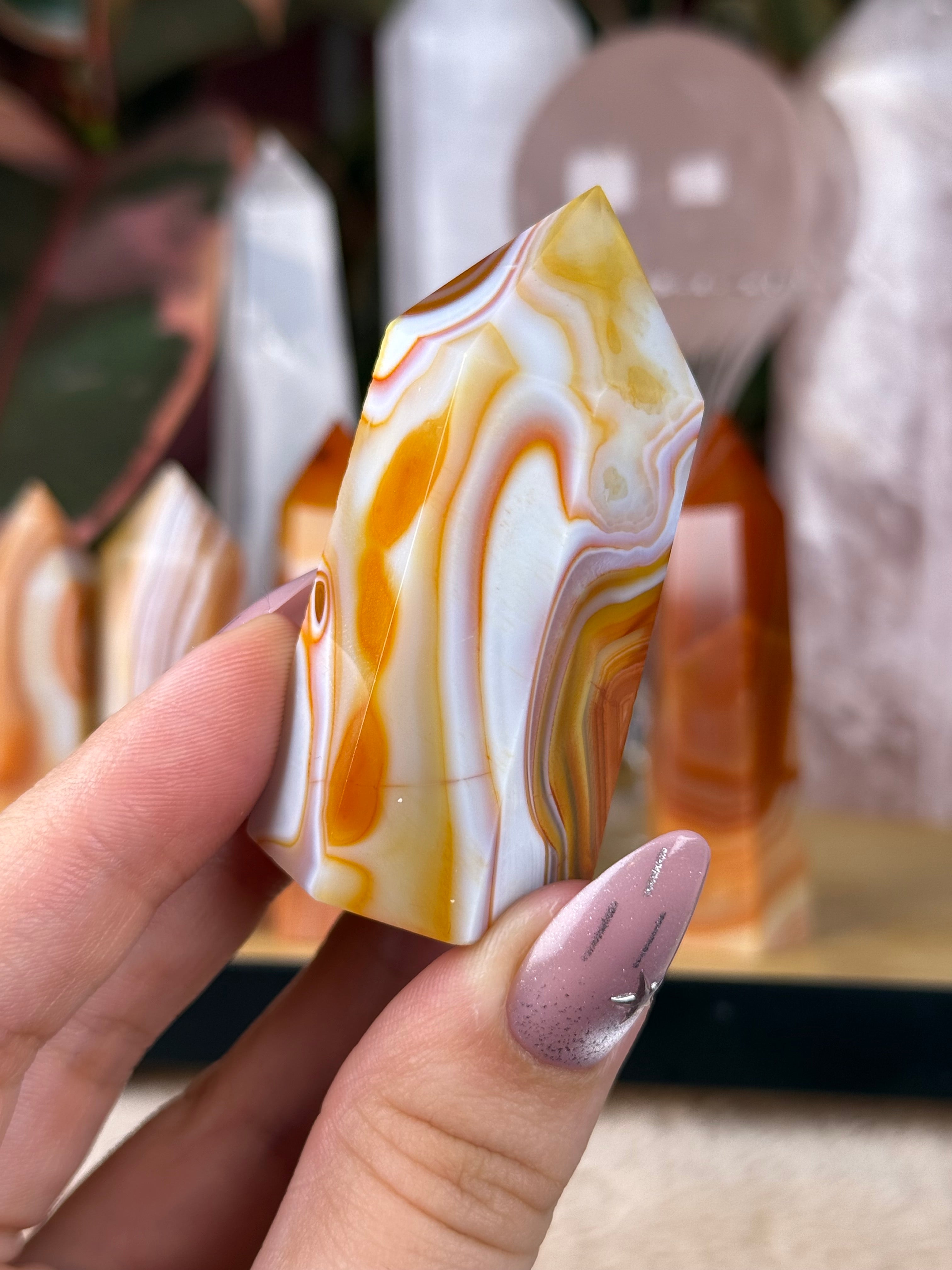 Sardonyx | Carnelian | Pink Towers