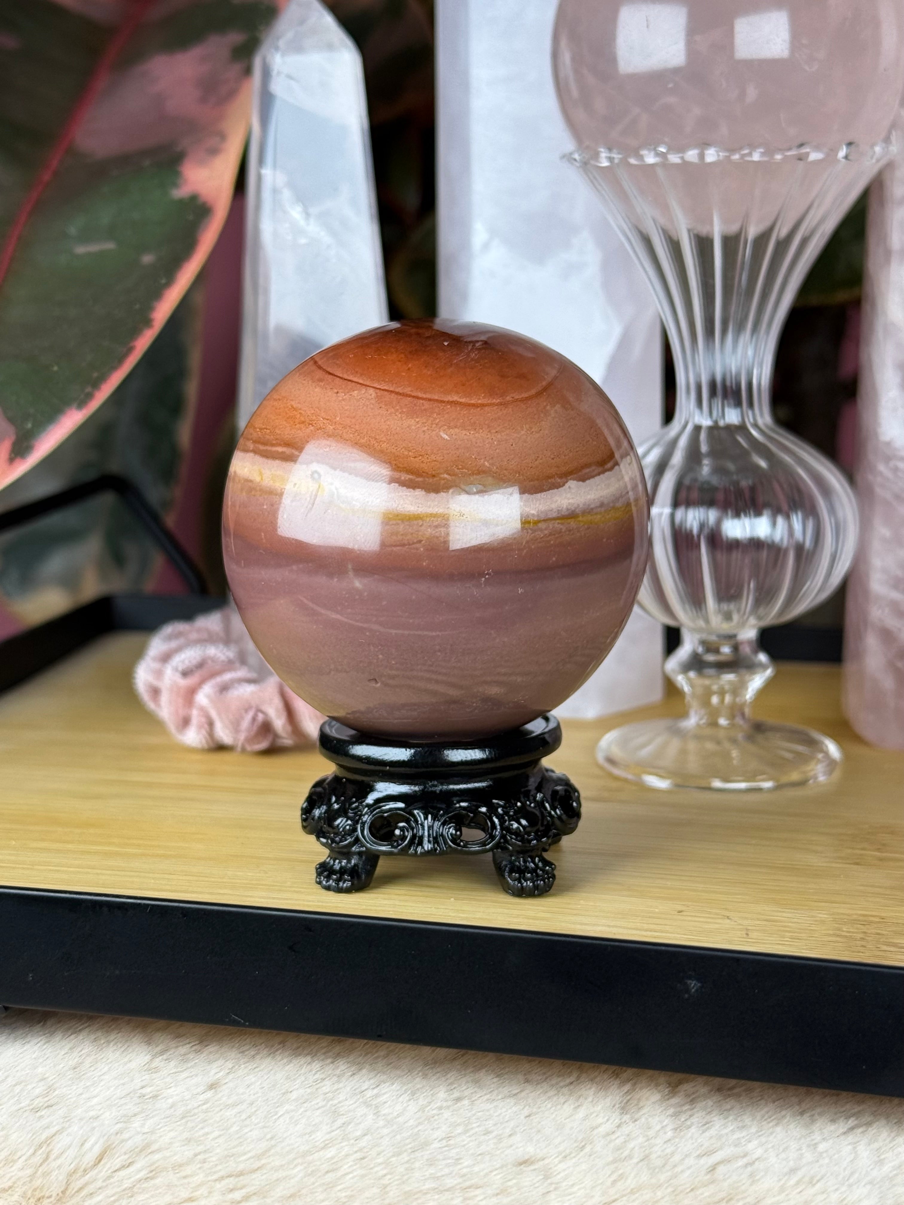 Polychrome Sphere "Rustwood"
