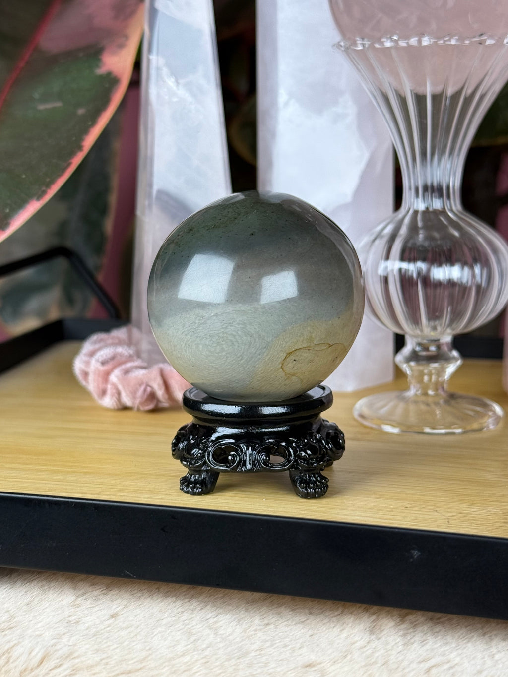 Polychrome Sphere "Forest Shades"