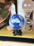 Porcelain Sodalite Sphere