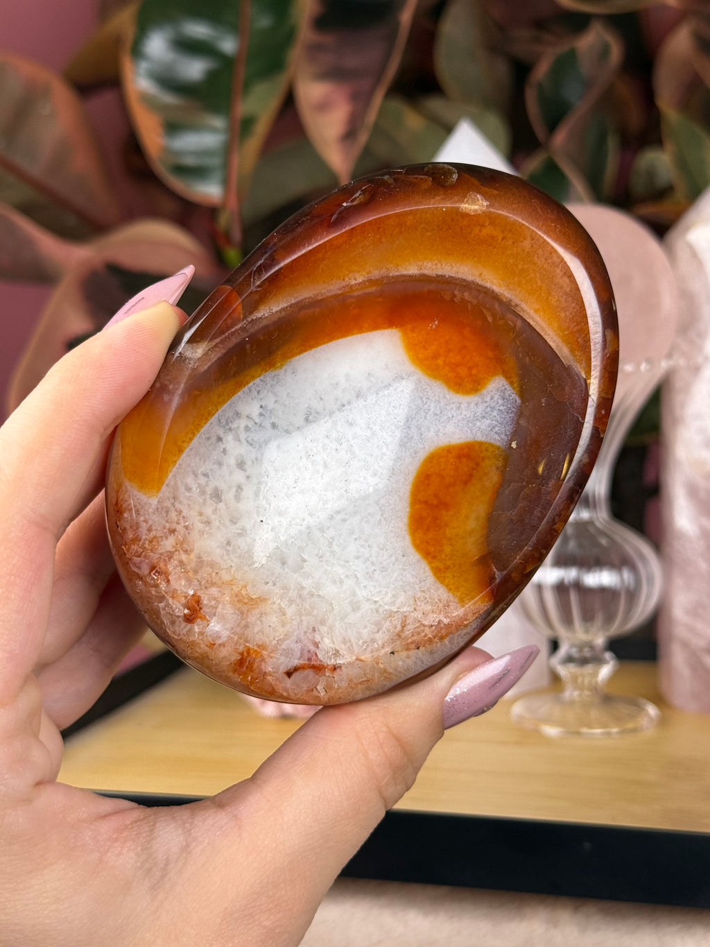 Carnelian Quartz Bowl