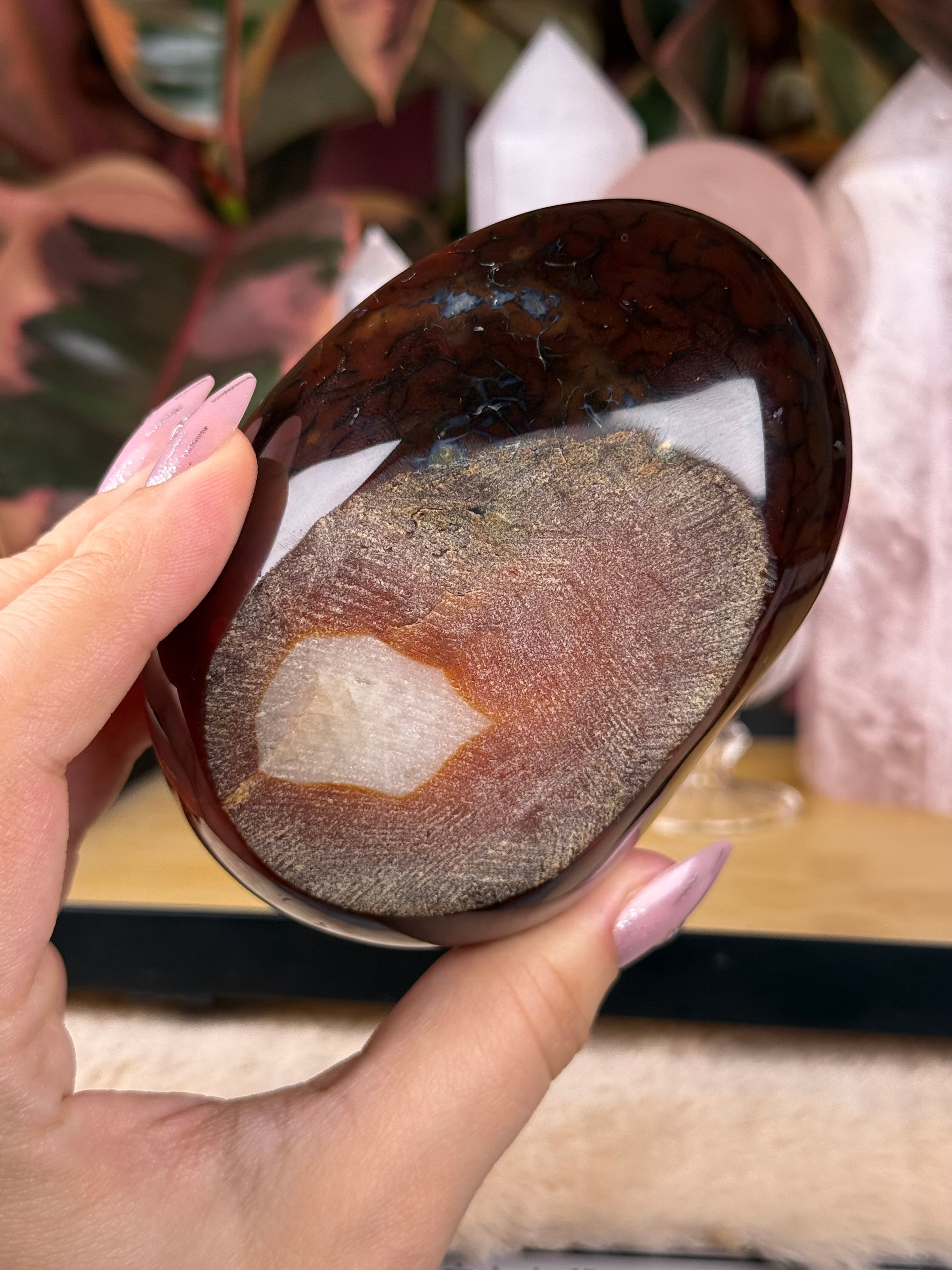 Carnelian Quartz Bowl
