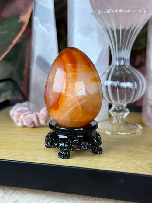 Carnelian Aura Egg | Imperfect