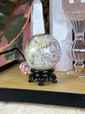 Sea Jasper Sphere "Blush Royale"