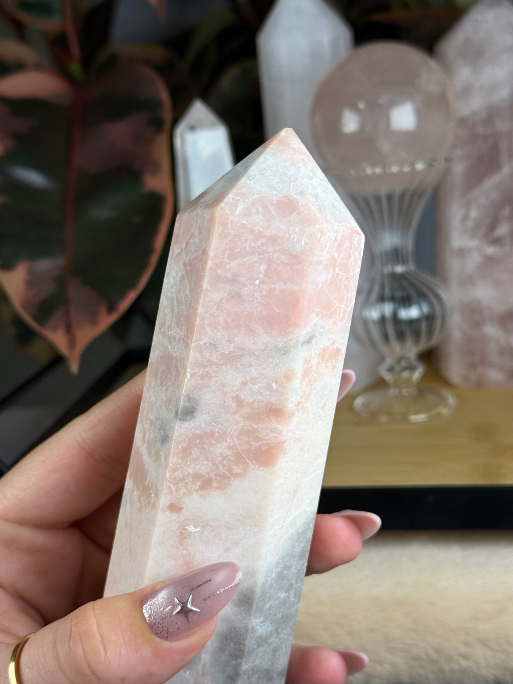 Pink Opal Statement Tower B Imperfect Tip