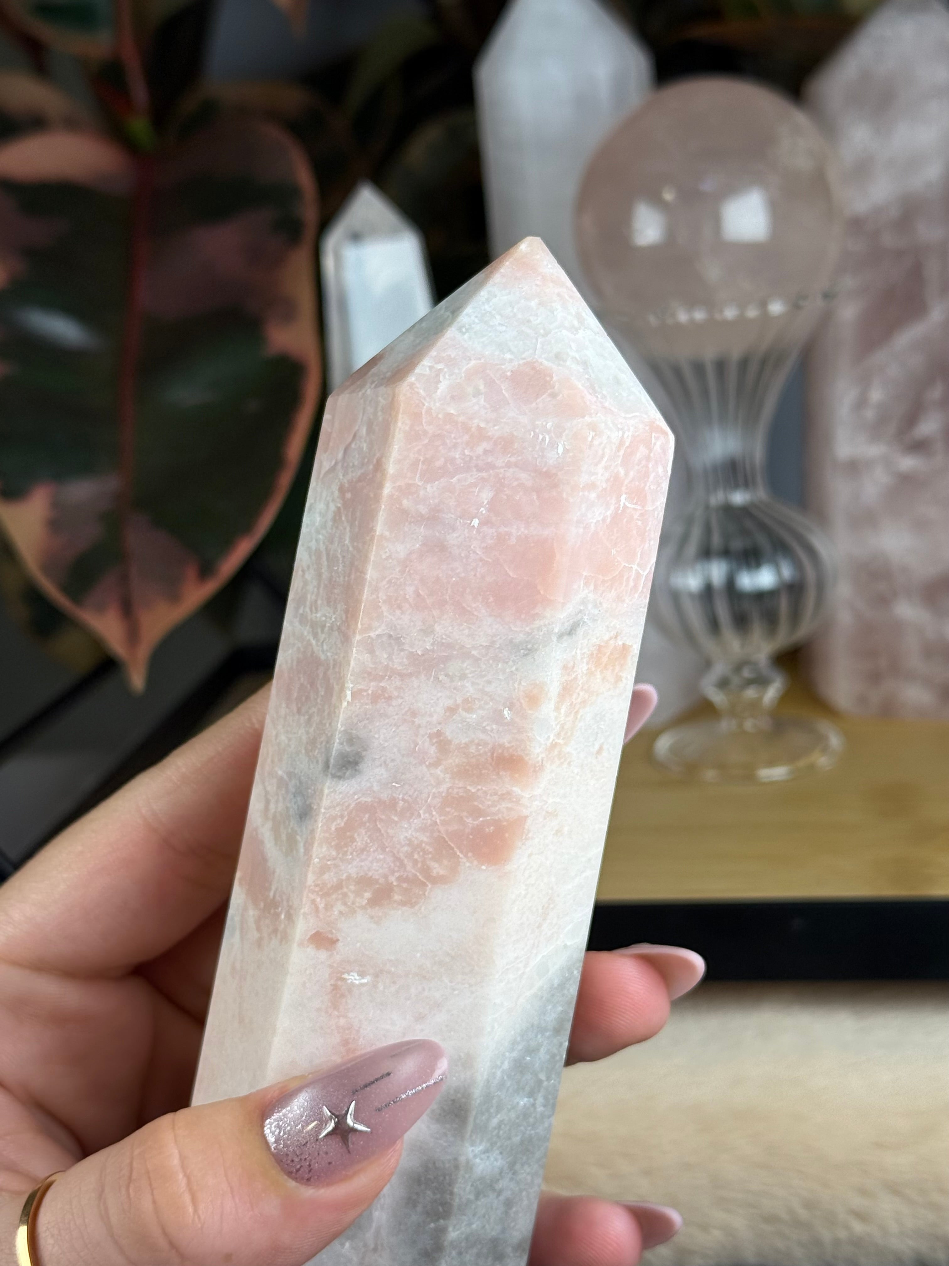 Pink Opal Statement Tower B Imperfect Tip