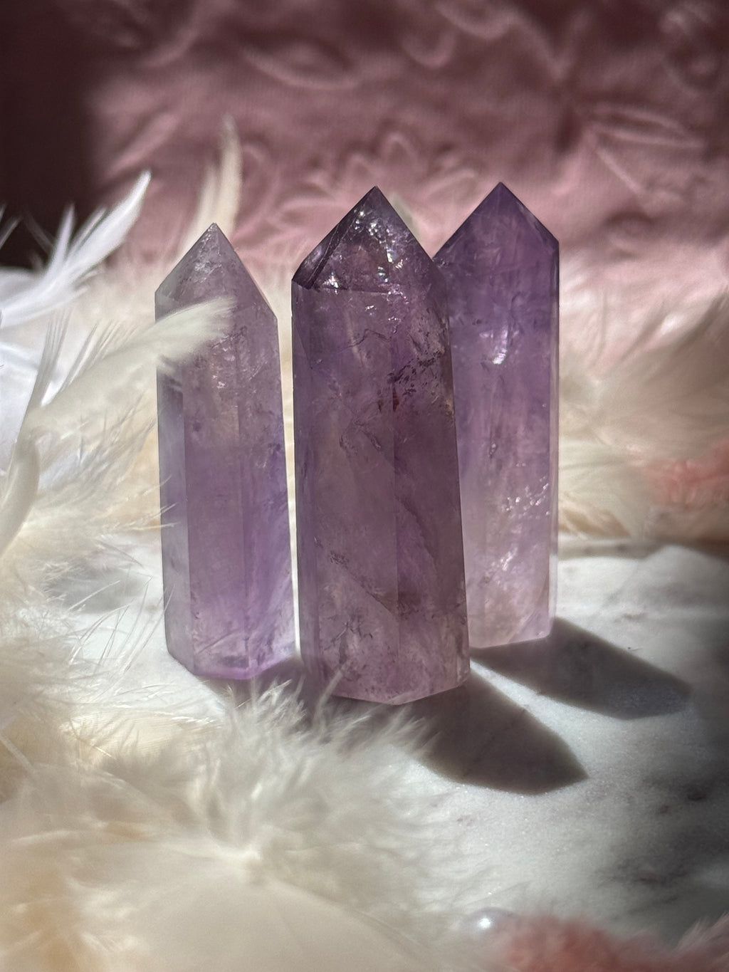 Amethyst HQ Mini Tower Obelisk Intuitively Chosen