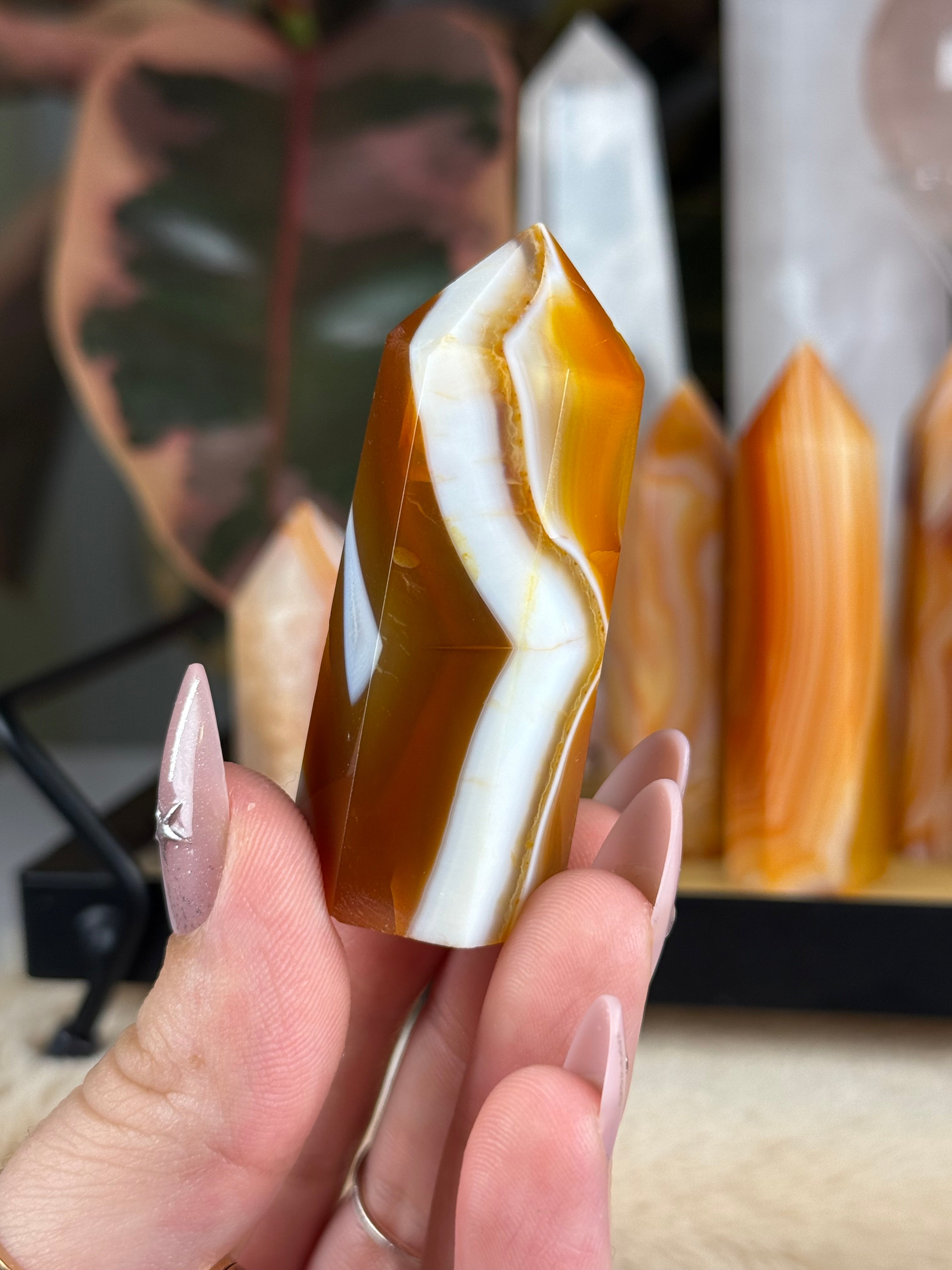 Sardonyx | Carnelian | Pink Towers Imperfects