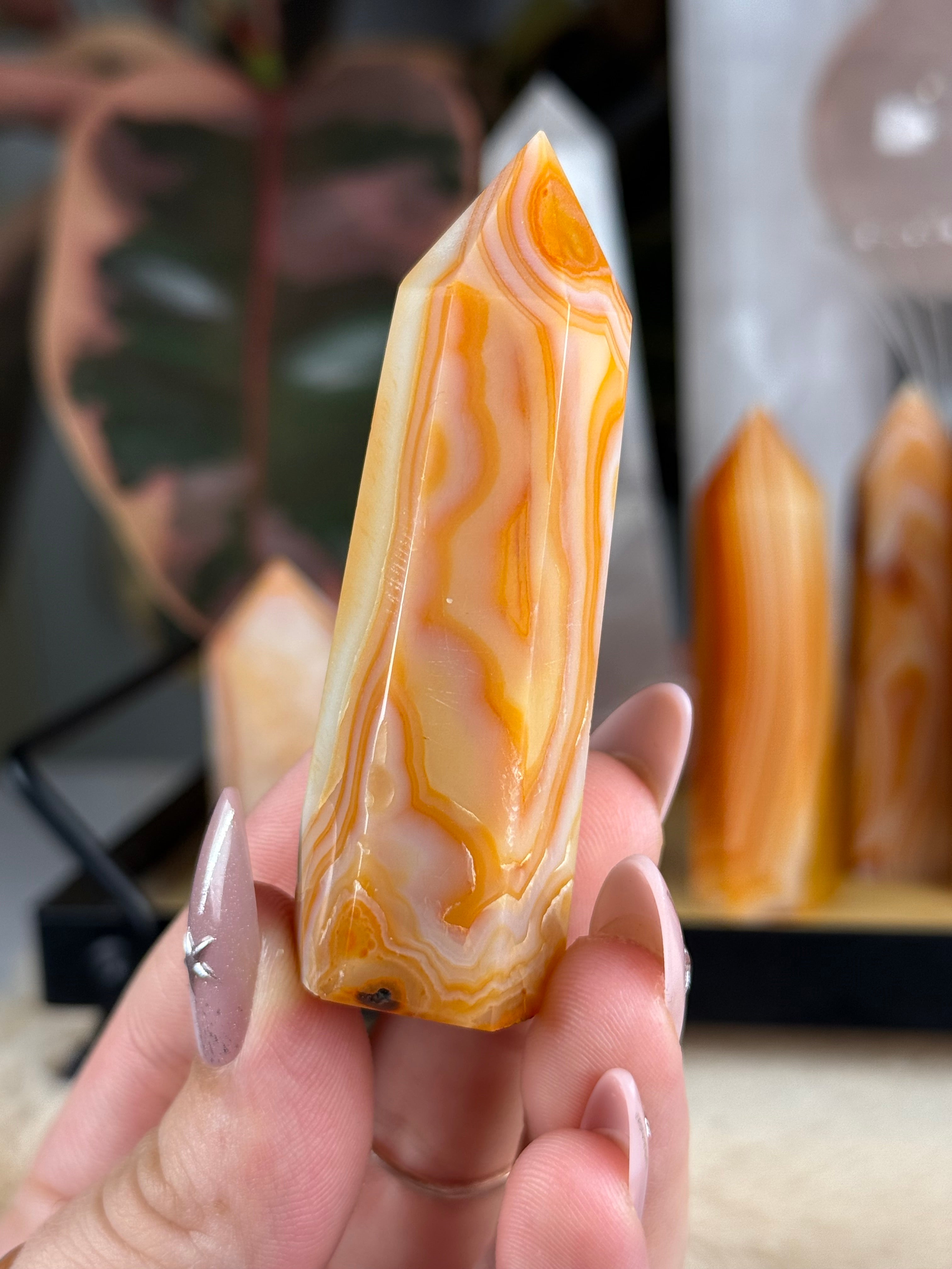 Sardonyx | Carnelian | Pink Towers Imperfects