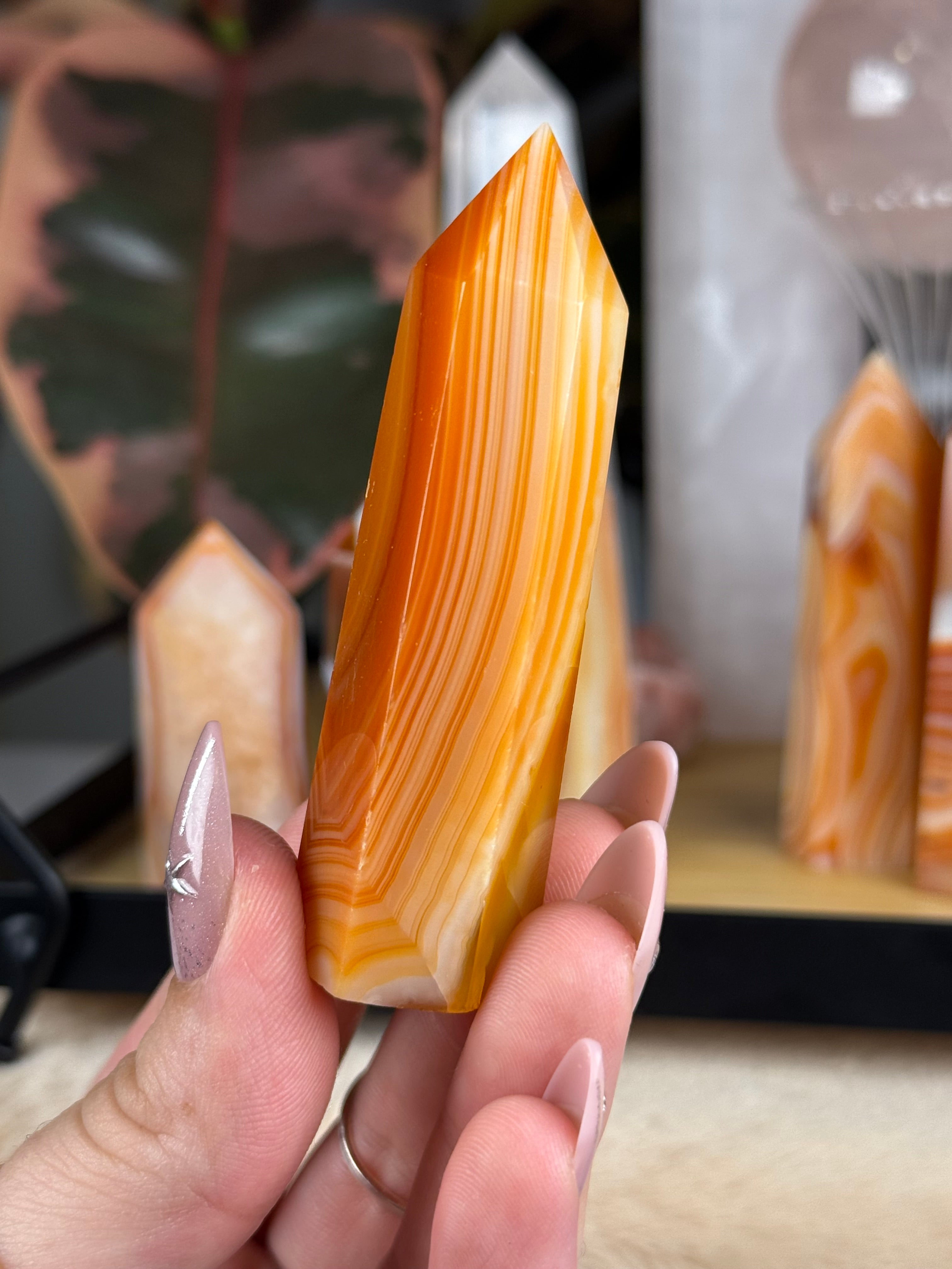 Sardonyx | Carnelian | Pink Towers Imperfects